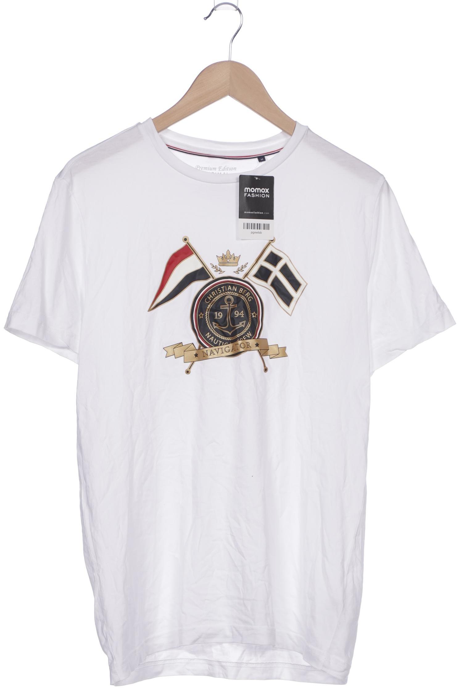 

Christian Berg Herren T-Shirt, weiß, Gr. 48