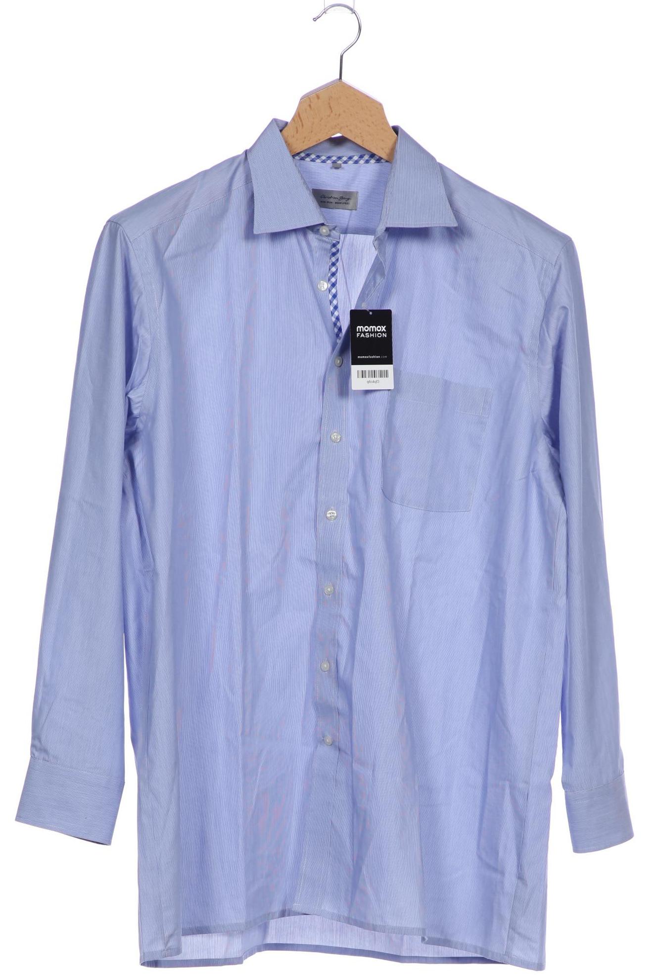 

Christian Berg Herren Hemd, hellblau, Gr. 56