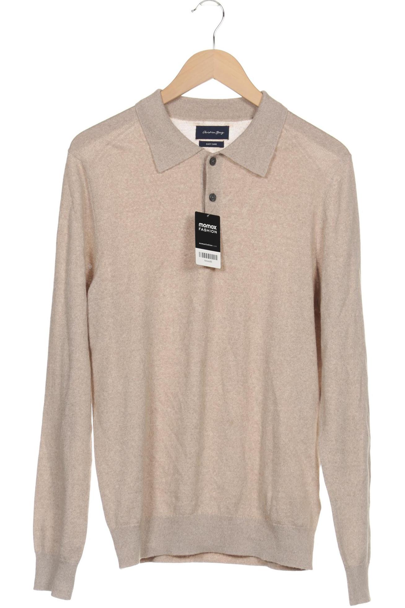 

Christian Berg Herren Pullover, beige, Gr. 48
