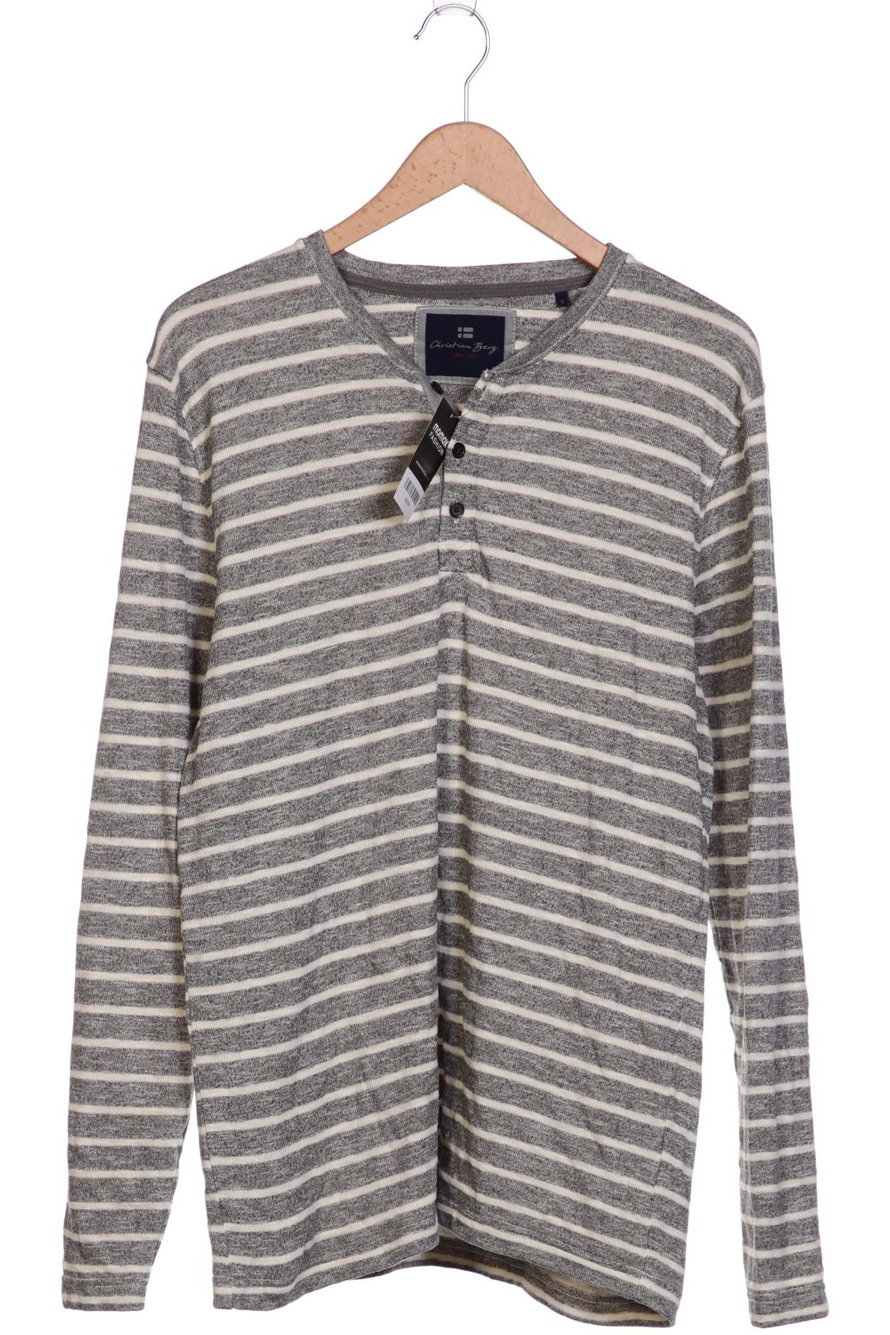 

Christian Berg Herren Pullover, grau
