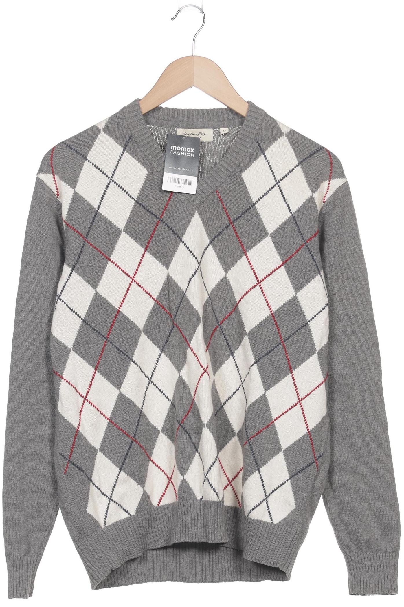 

Christian Berg Herren Pullover, grau, Gr. 48