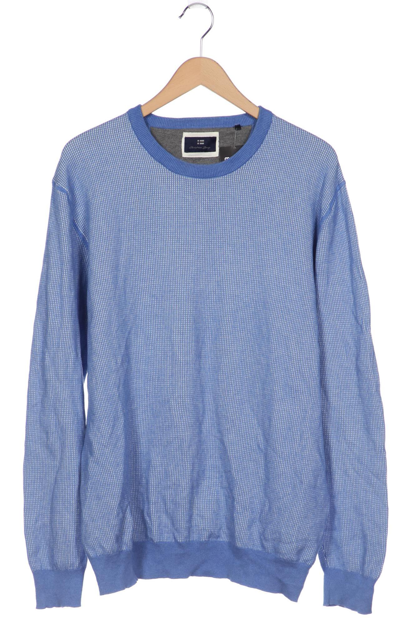 

Christian Berg Herren Pullover, blau, Gr. 54