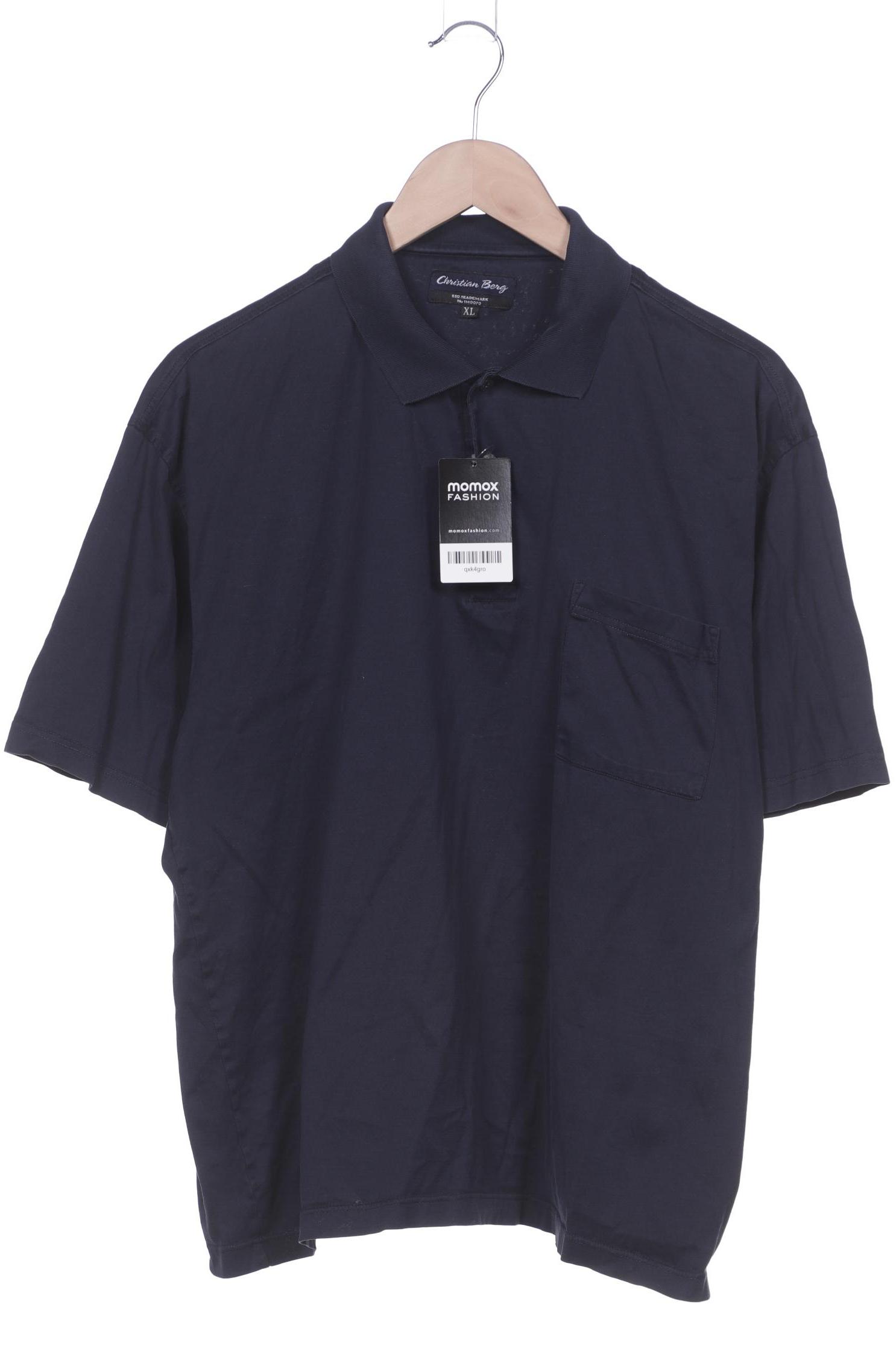 

Christian Berg Herren Poloshirt, marineblau, Gr. 54