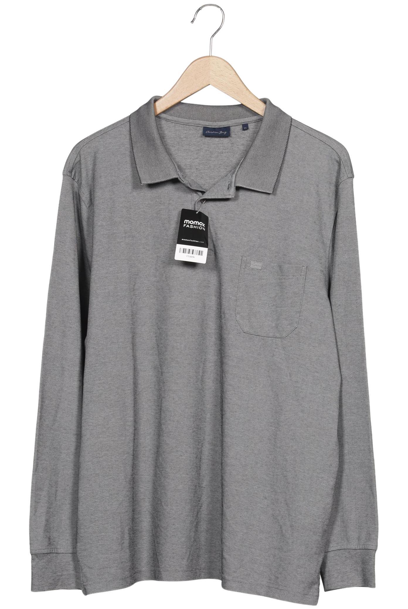 

Christian Berg Herren Poloshirt, grau, Gr. 54