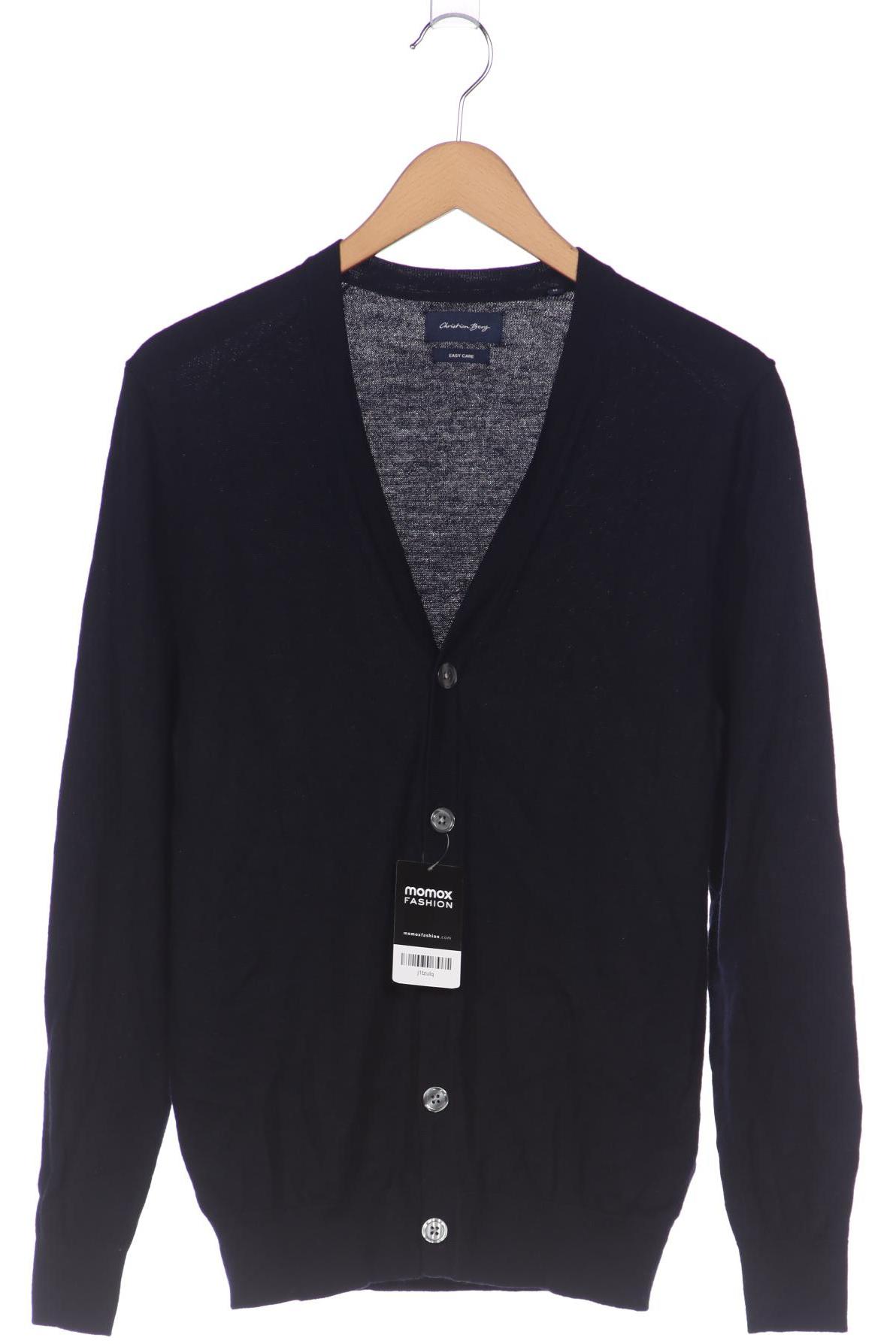 

Christian Berg Herren Strickjacke, marineblau, Gr. 48