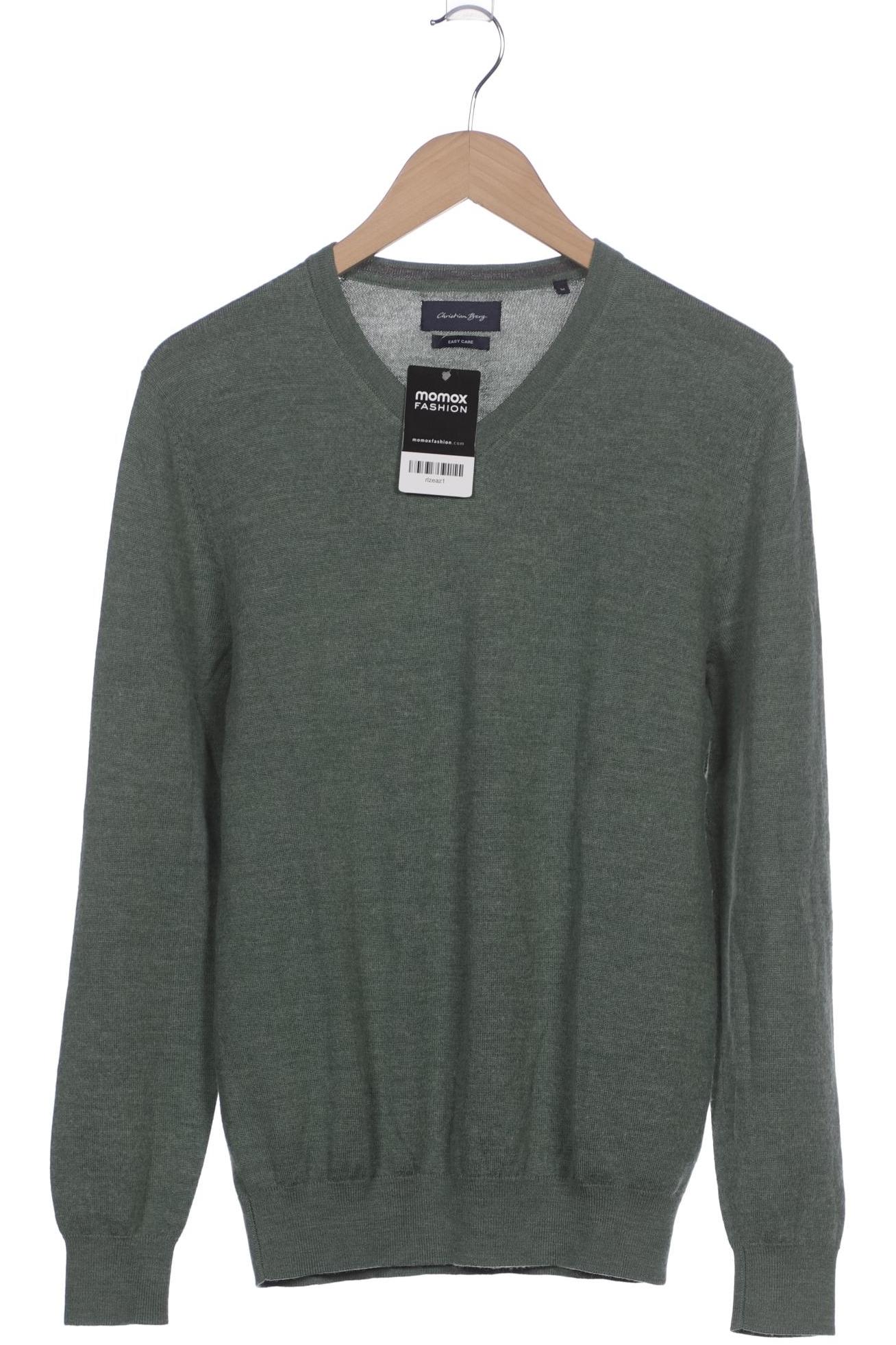 

Christian Berg Herren Pullover, grün, Gr. 48