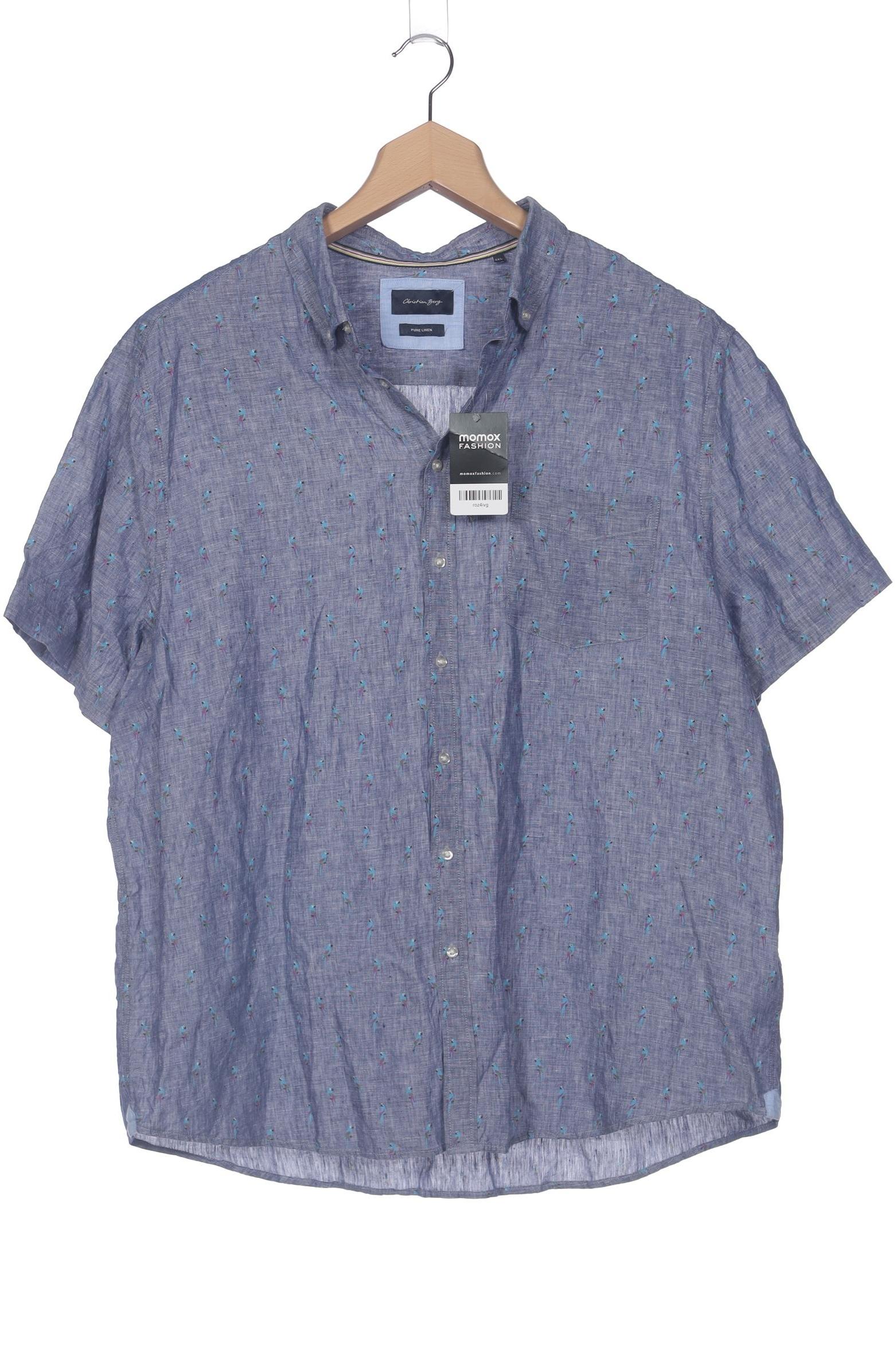 

Christian Berg Herren Hemd, blau, Gr. 58