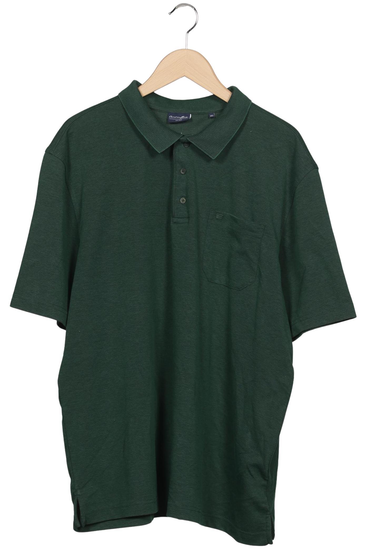 

Christian Berg Herren Poloshirt, grün, Gr. 56