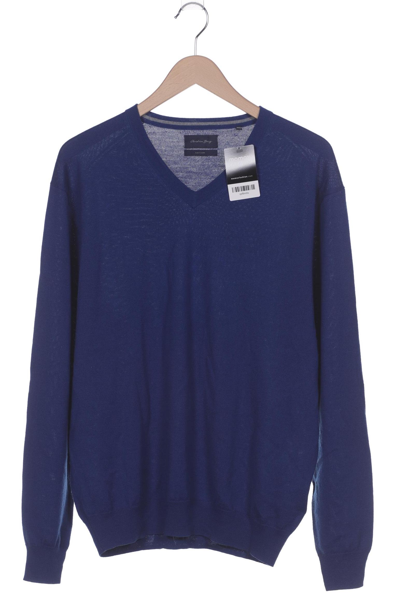 

Christian Berg Herren Pullover, blau, Gr. 56