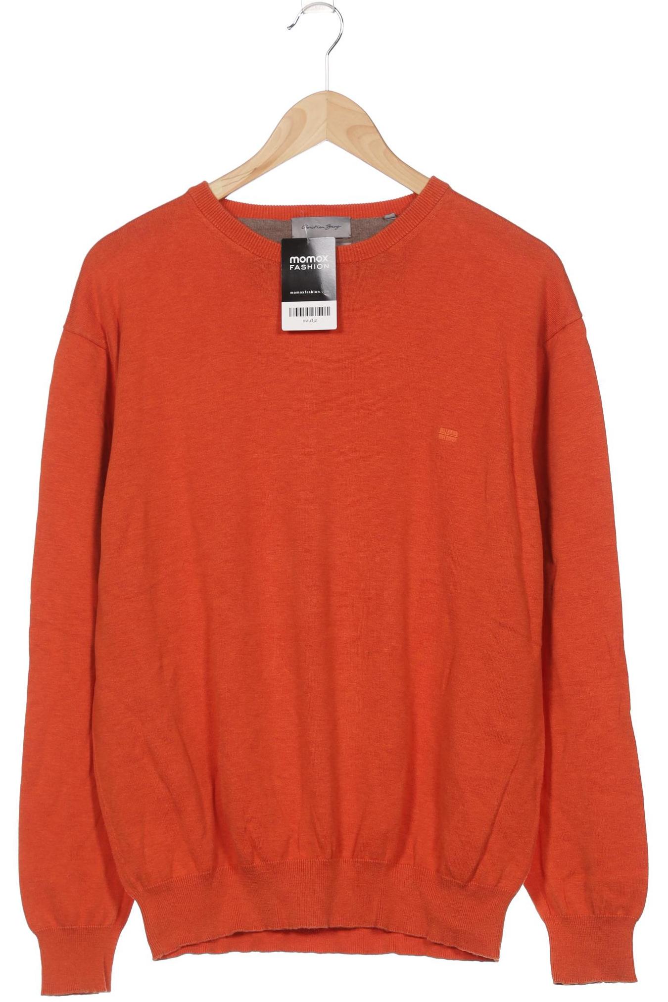 

Christian Berg Herren Pullover, orange, Gr. 52