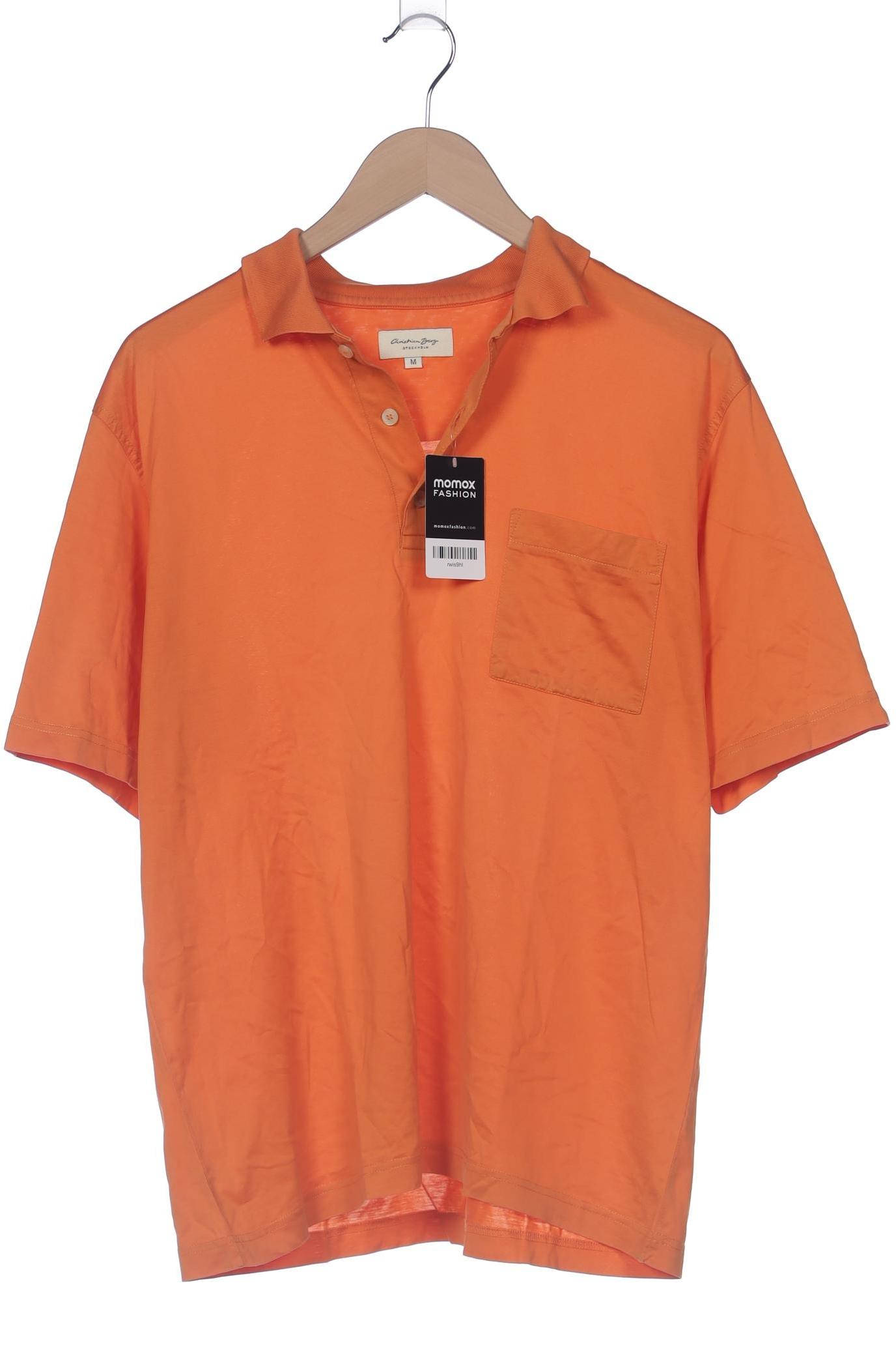 

Christian Berg Herren Poloshirt, orange, Gr. 48