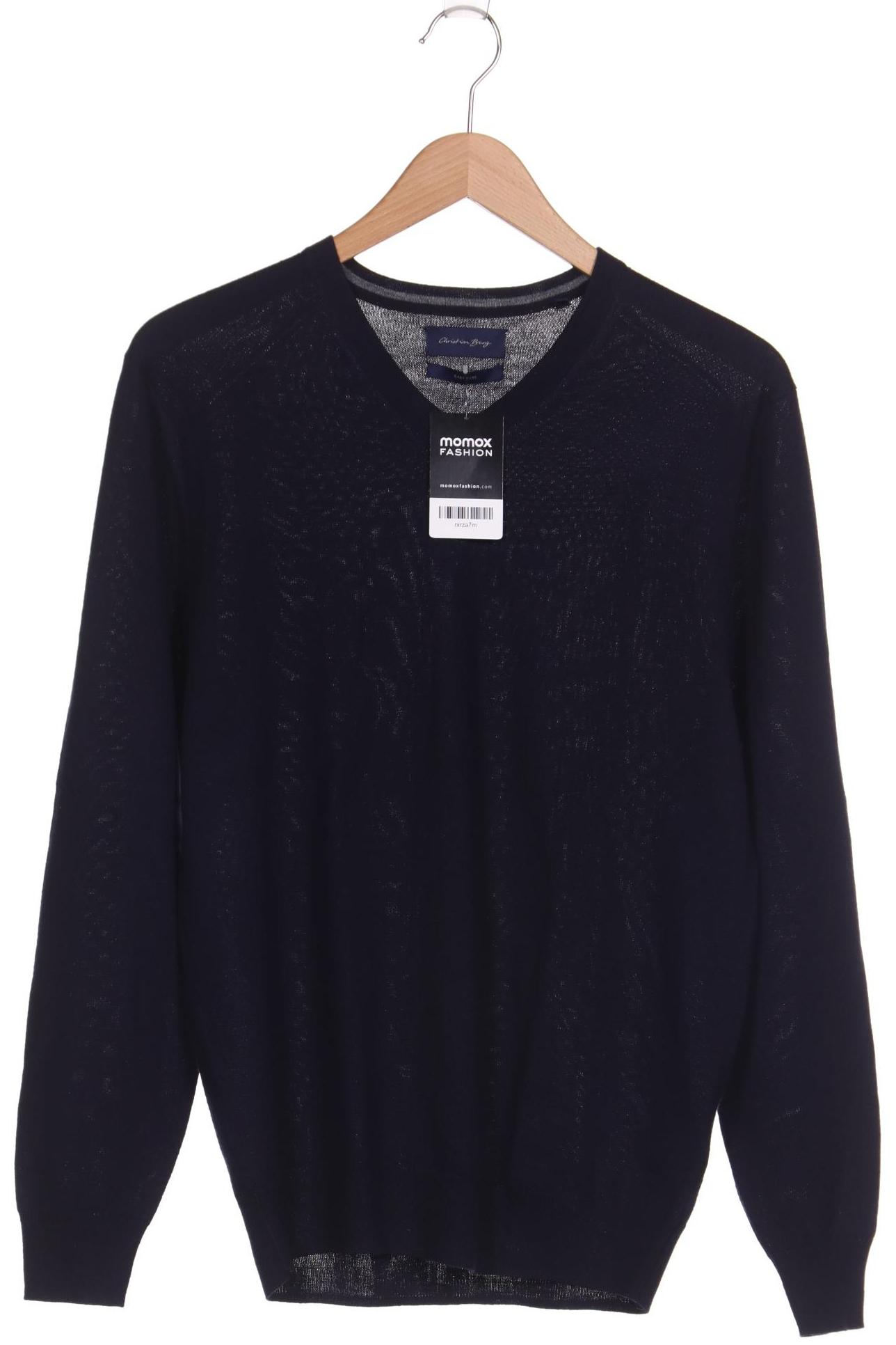 

Christian Berg Herren Pullover, marineblau