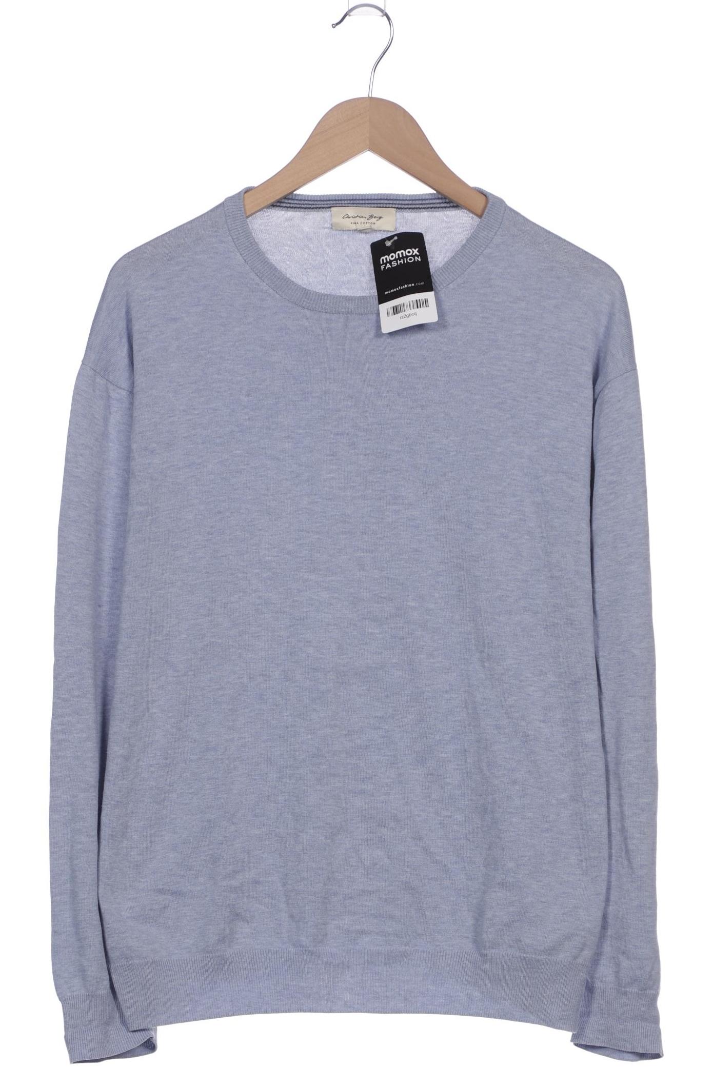 

Christian Berg Herren Pullover, blau, Gr. 52