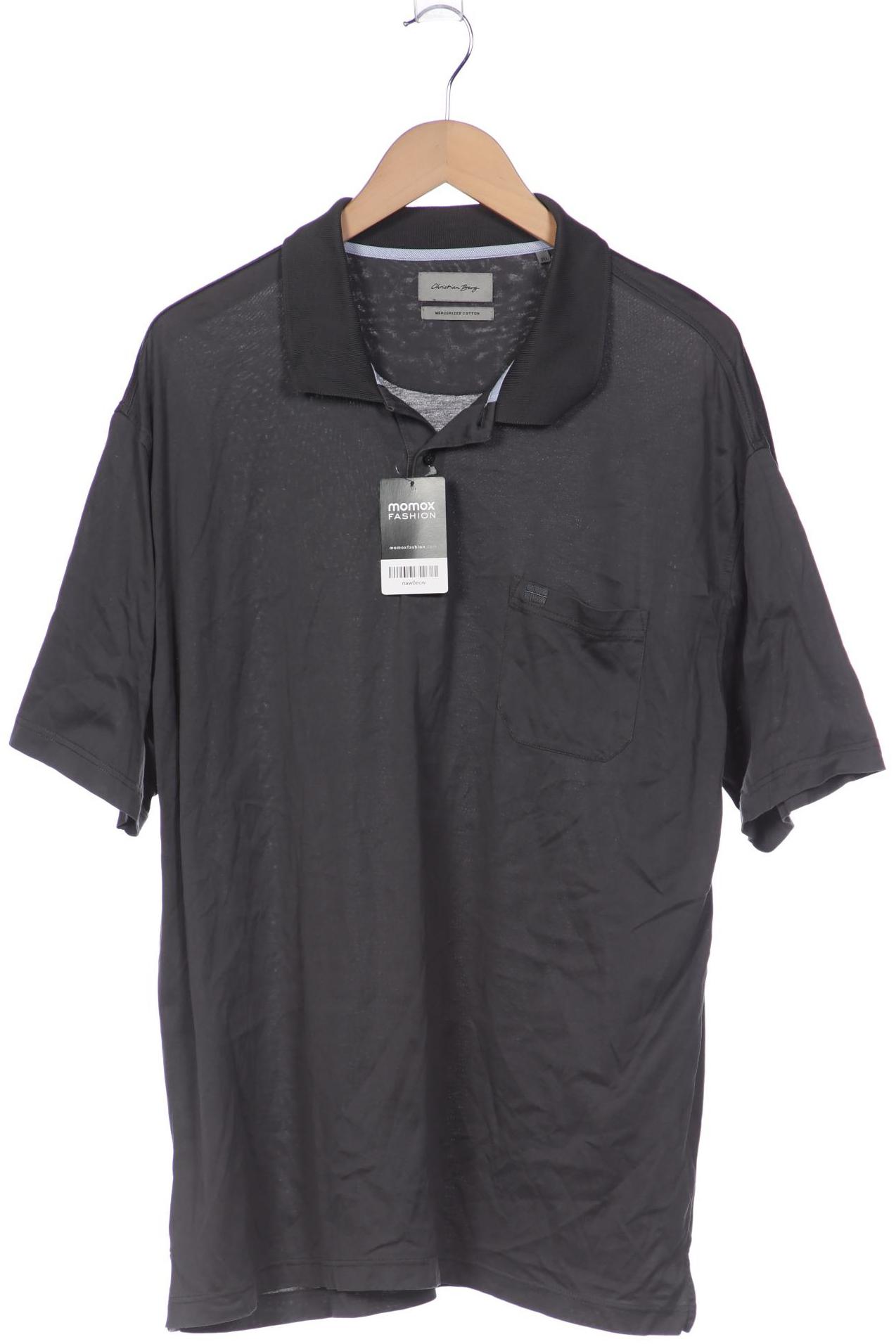 

Christian Berg Herren Poloshirt, grau, Gr. 58