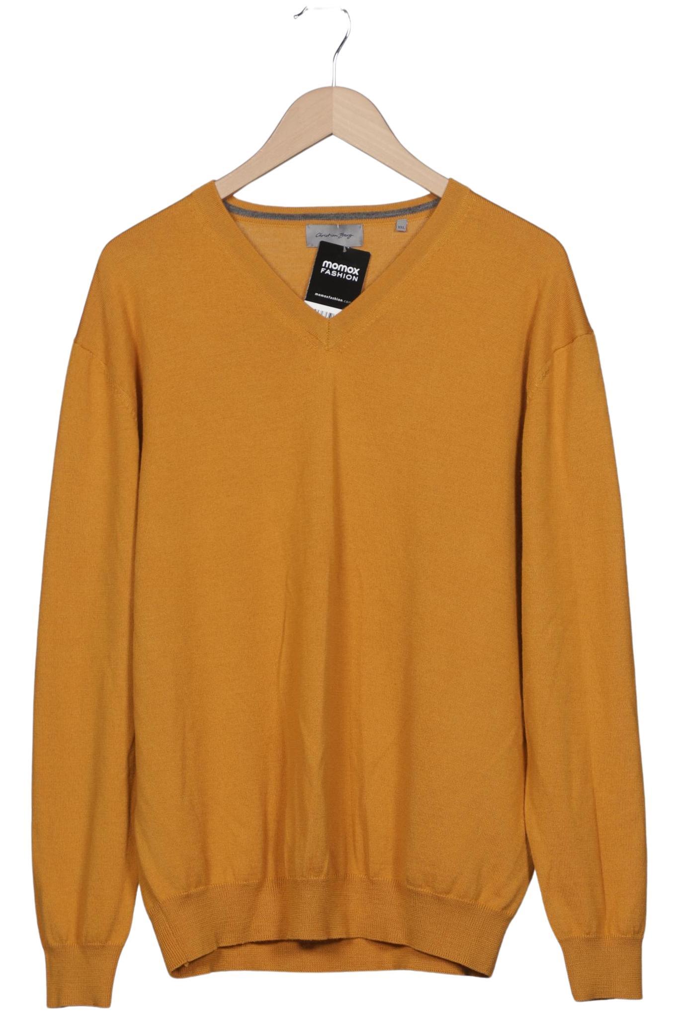 

Christian Berg Herren Pullover, gelb, Gr. 56