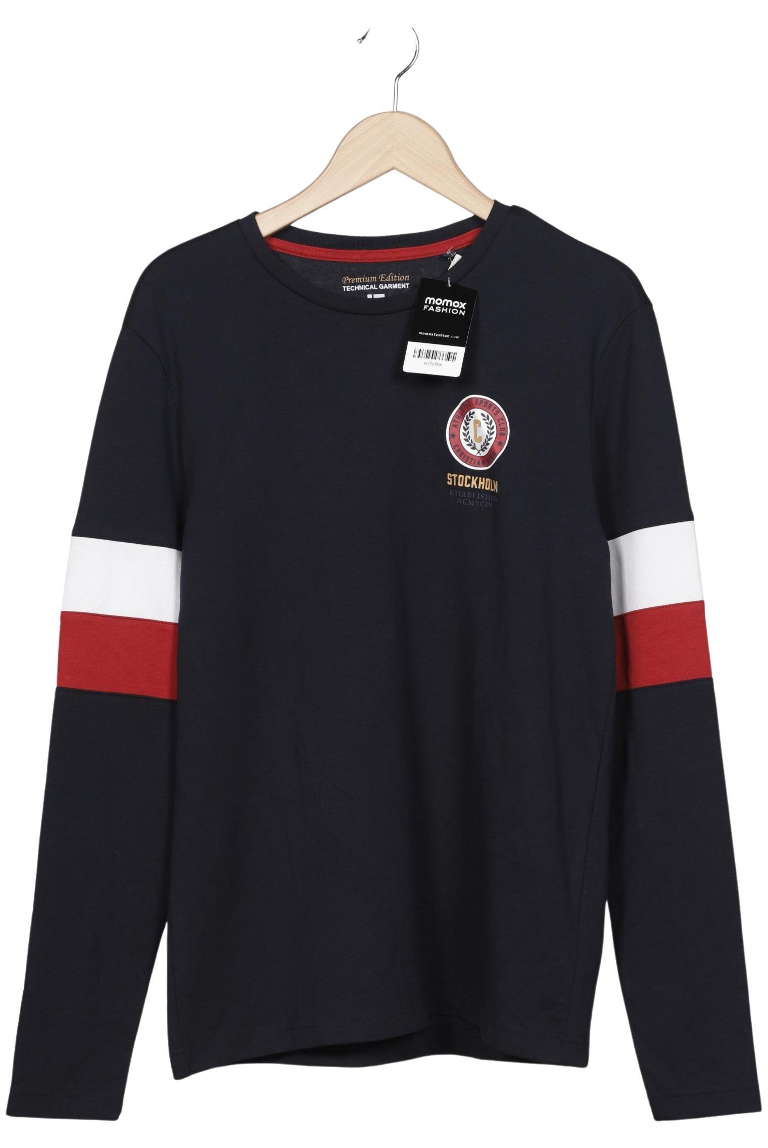 

Christian Berg Herren Langarmshirt, marineblau, Gr. 48