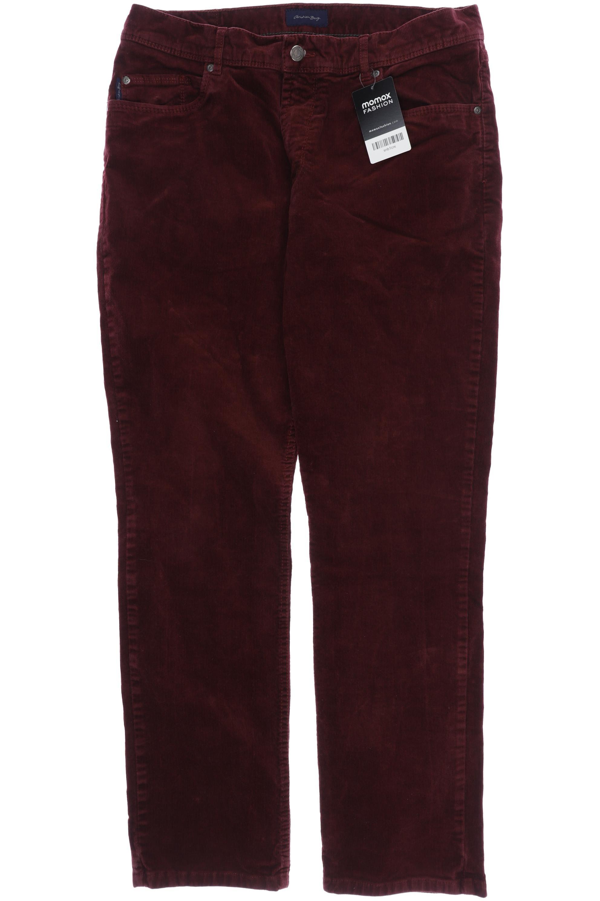 

Christian Berg Herren Stoffhose, bordeaux, Gr. 36