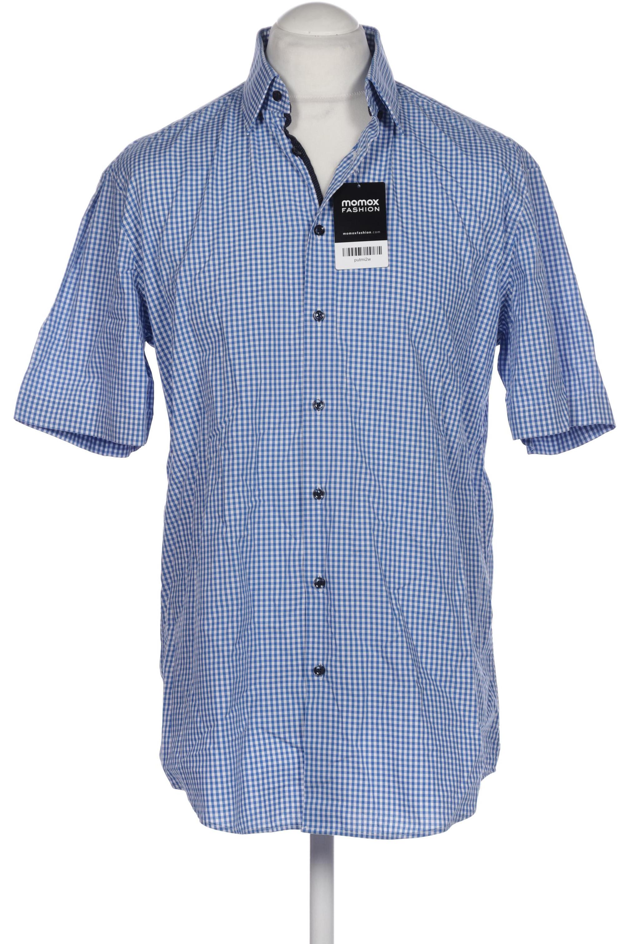 

Christian Berg Herren Hemd, blau, Gr. 52