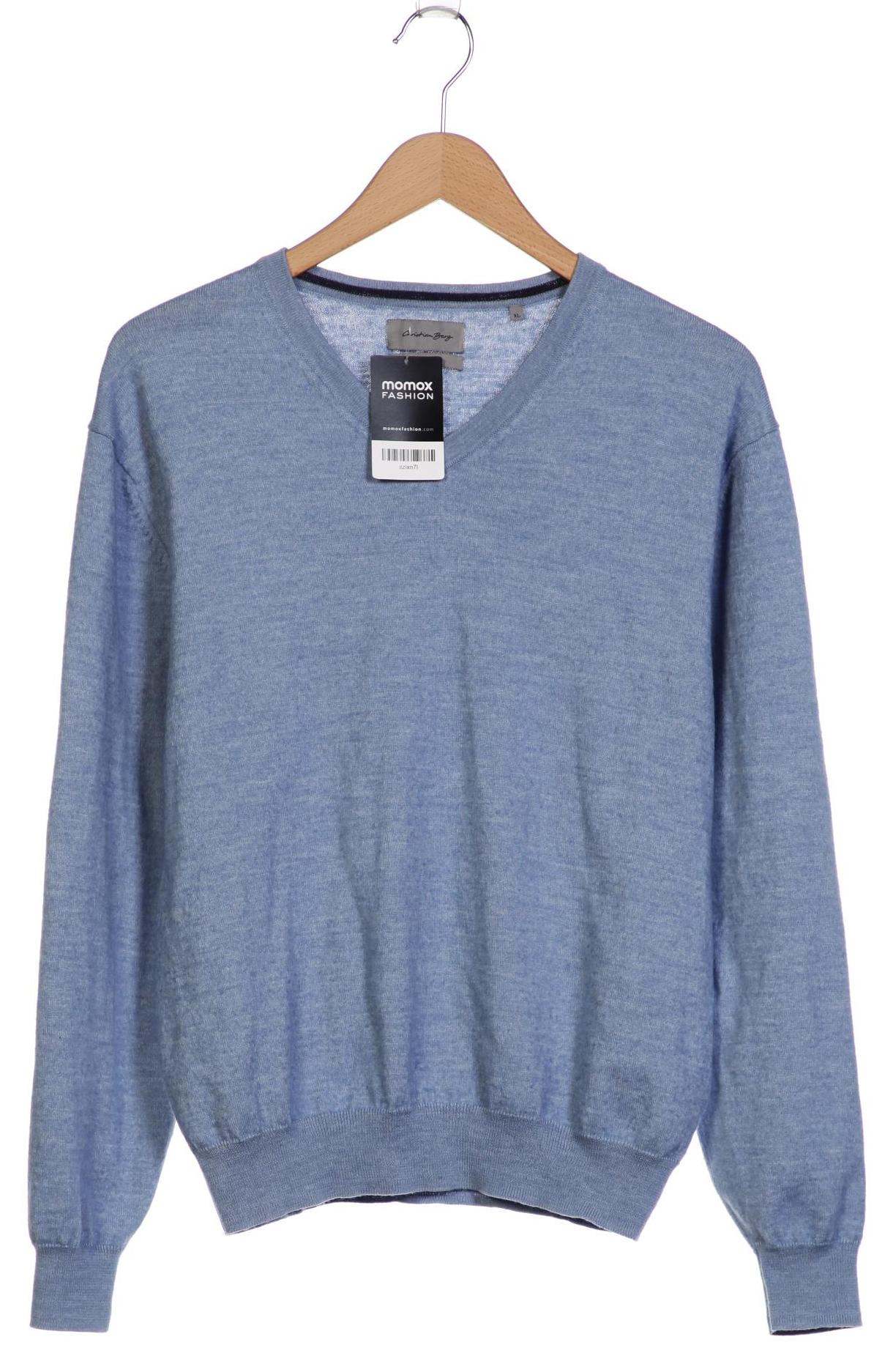 

Christian Berg Herren Pullover, blau, Gr. 54