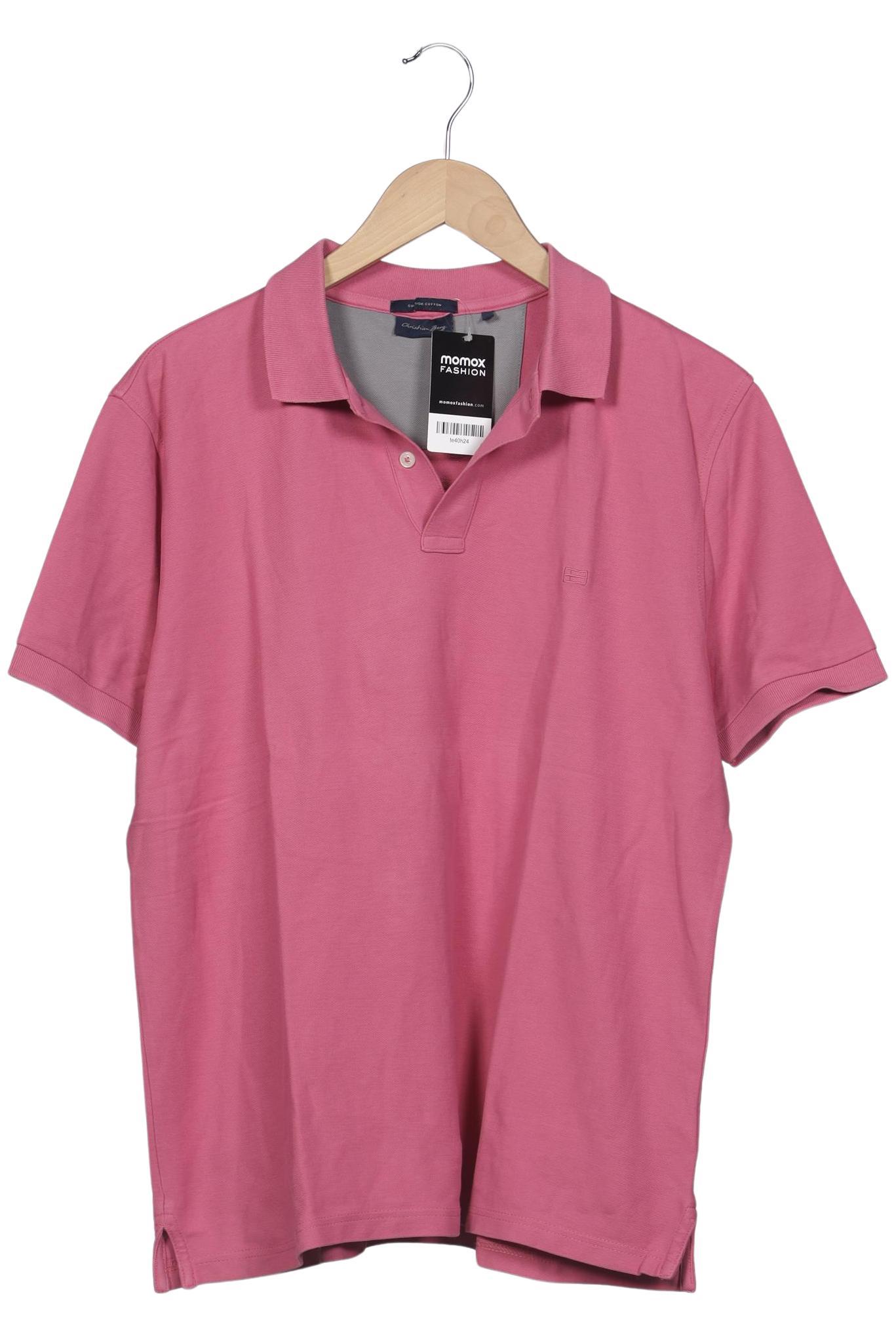 Thumbnail - Christian Berg Herren Poloshirt, pink, Gr. 48