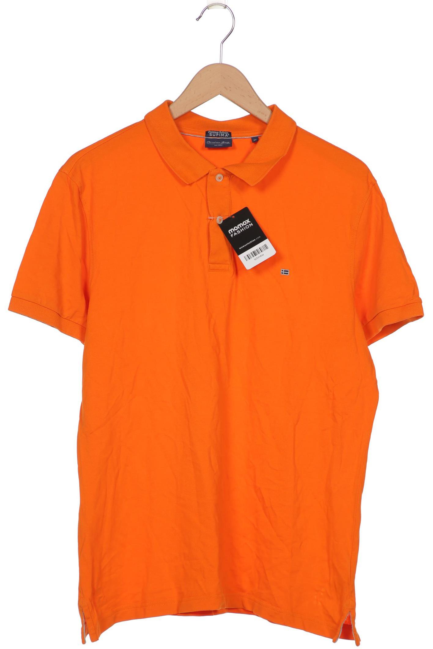 

Christian Berg Herren Poloshirt, orange