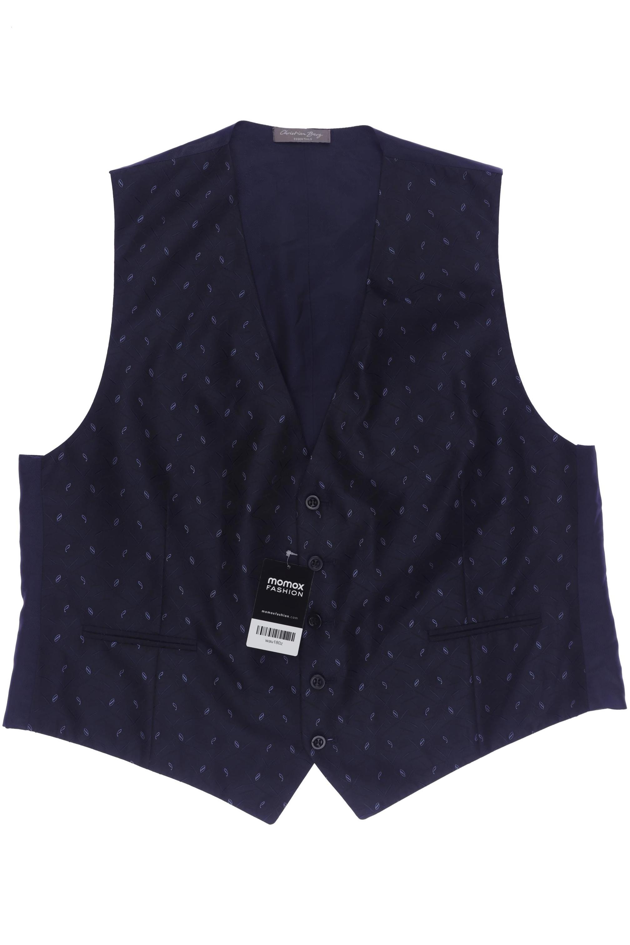 

Christian Berg Herren Weste, marineblau, Gr. 28
