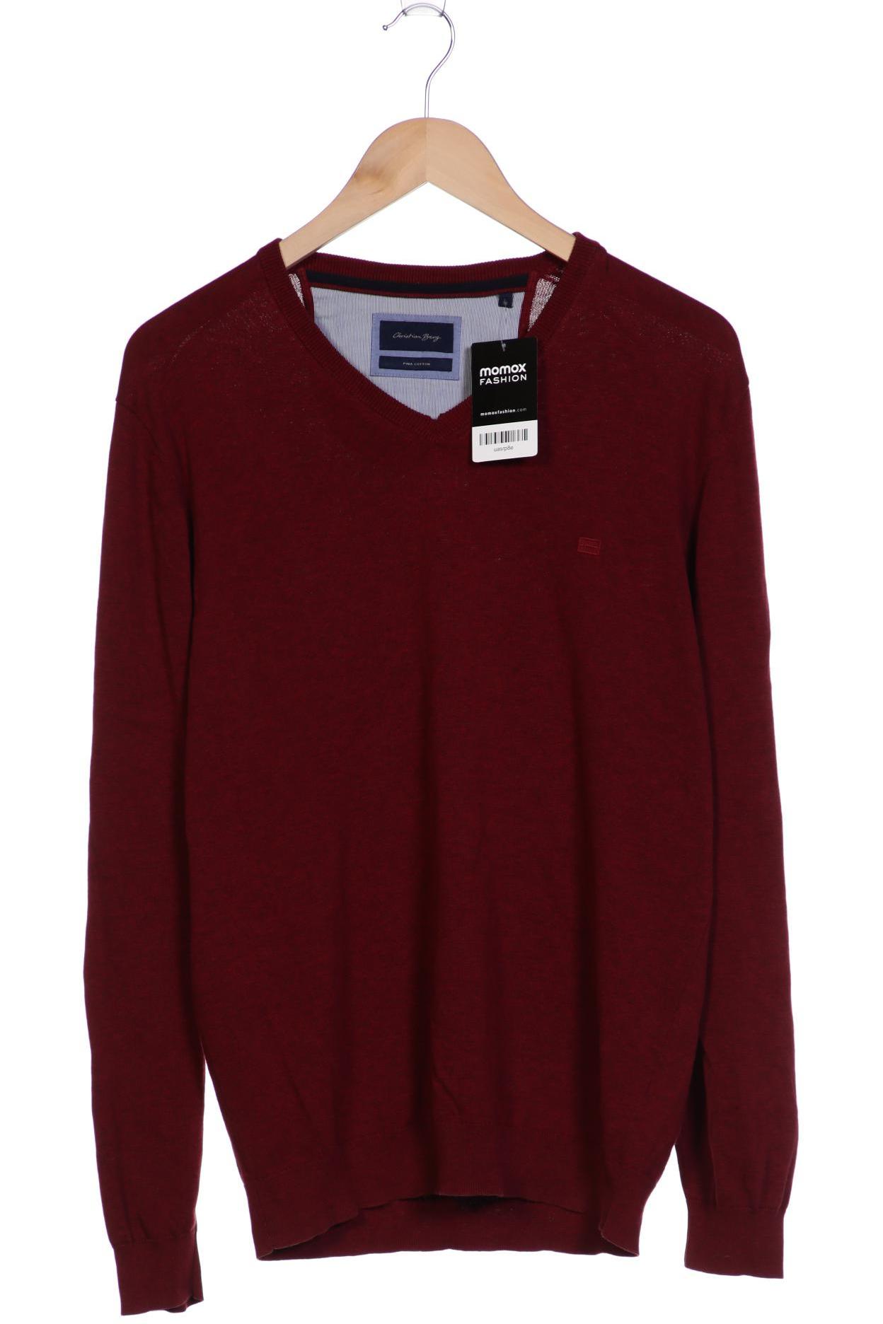 

Christian Berg Herren Pullover, bordeaux, Gr. 48