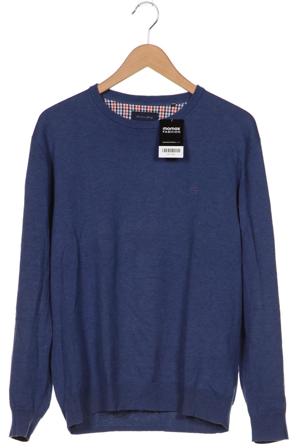 

Christian Berg Herren Pullover, blau