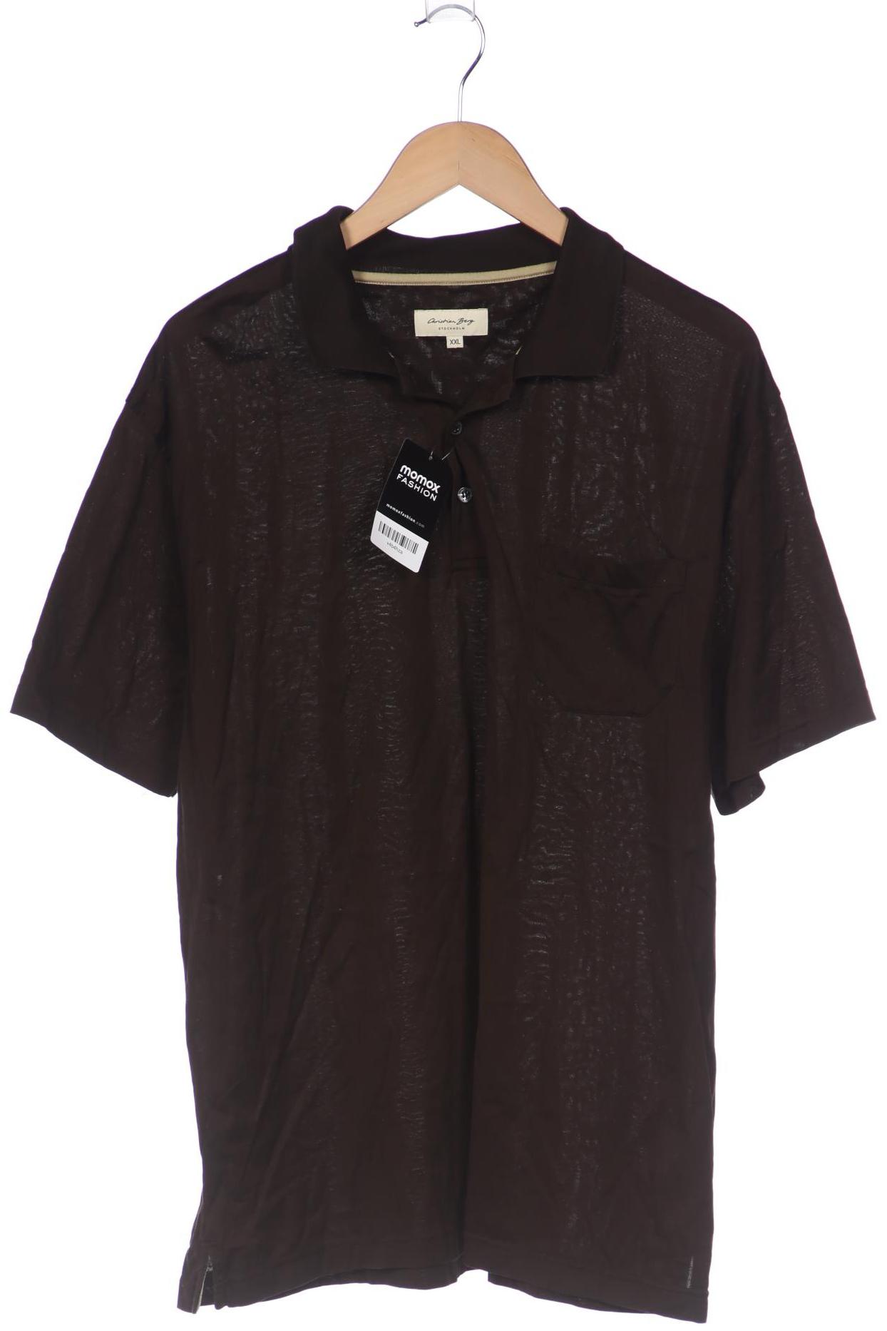 

Christian Berg Herren Poloshirt, braun