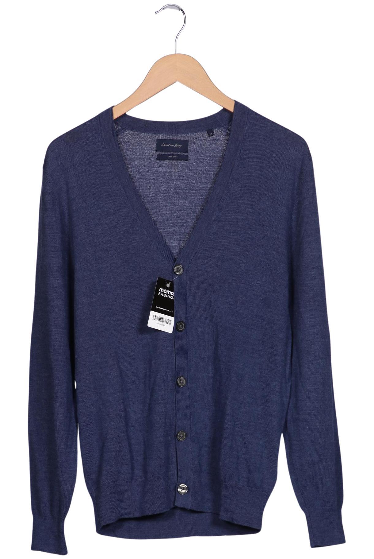 Thumbnail - Christian Berg Herren Strickjacke, marineblau, Gr. 48