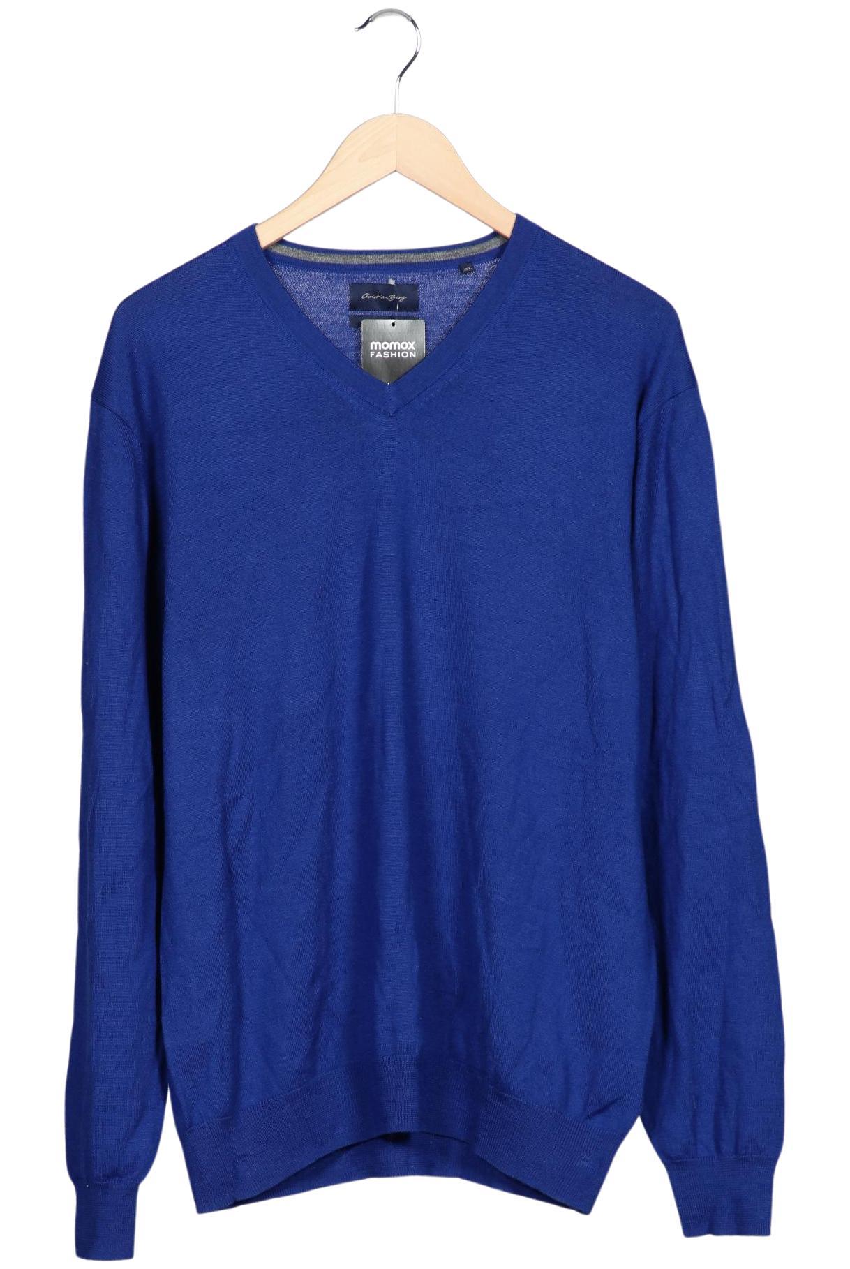

Christian Berg Herren Pullover, blau, Gr. 58
