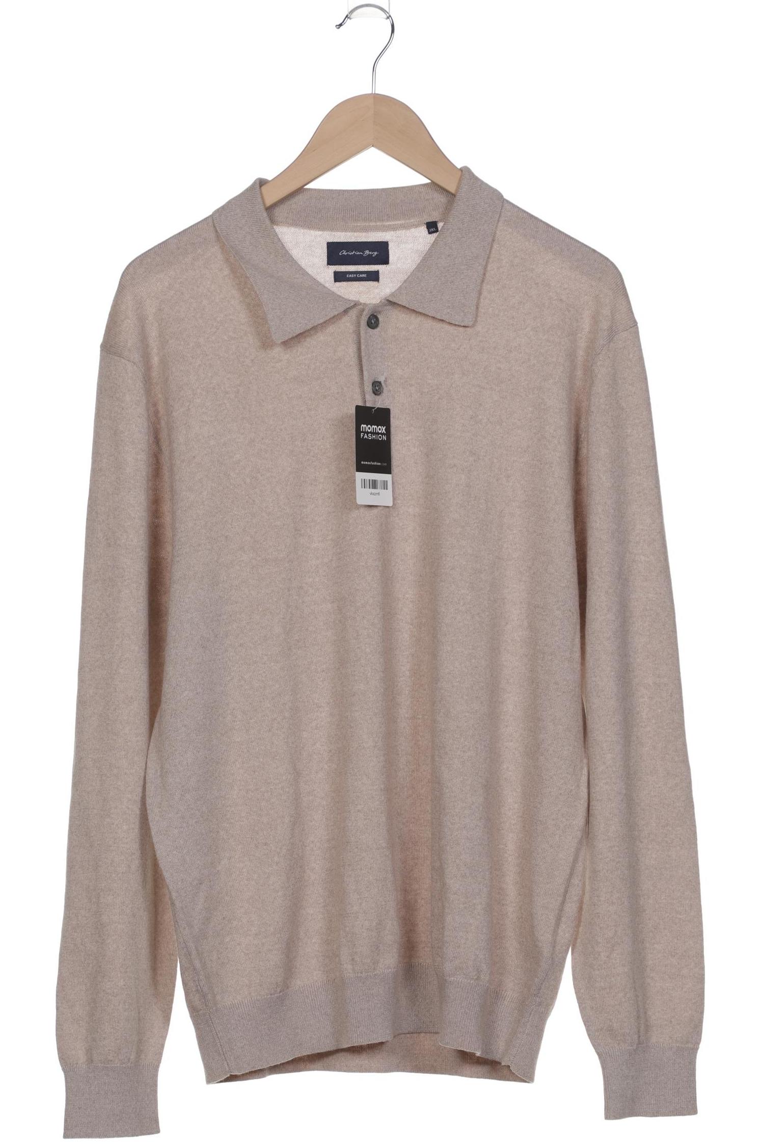 

Christian Berg Herren Pullover, beige, Gr. 56