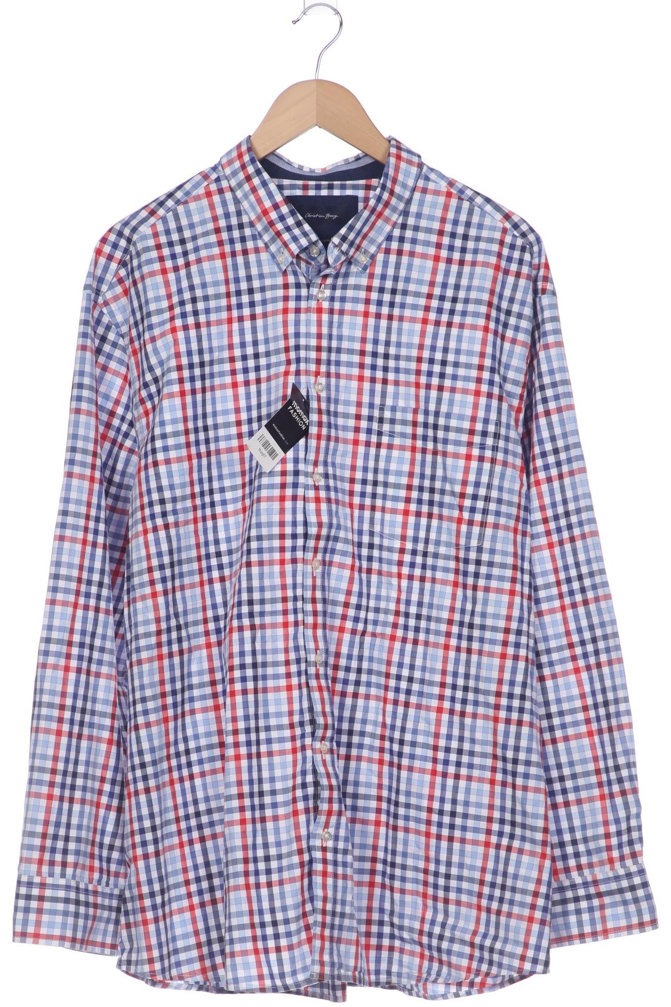 

Christian Berg Herren Hemd, blau, Gr. 58