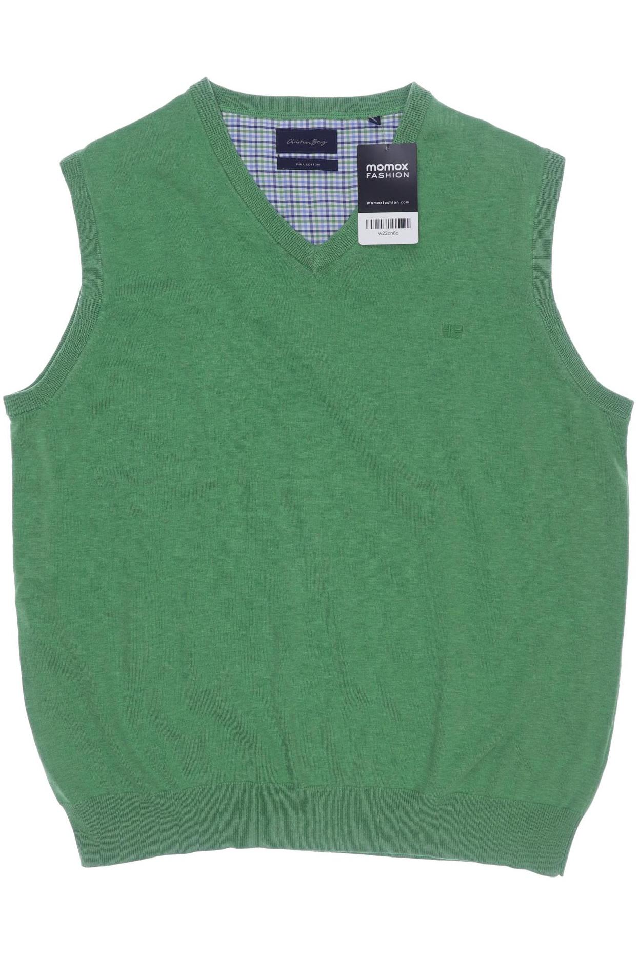 

Christian Berg Herren Pullover, grün, Gr. 52