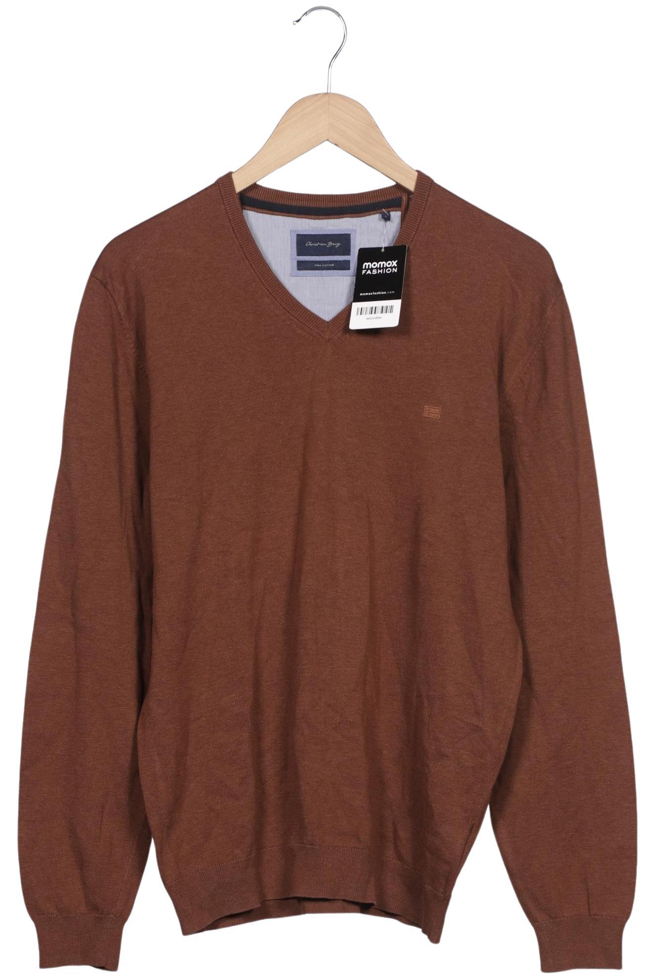 

Christian Berg Herren Pullover, braun, Gr. 52