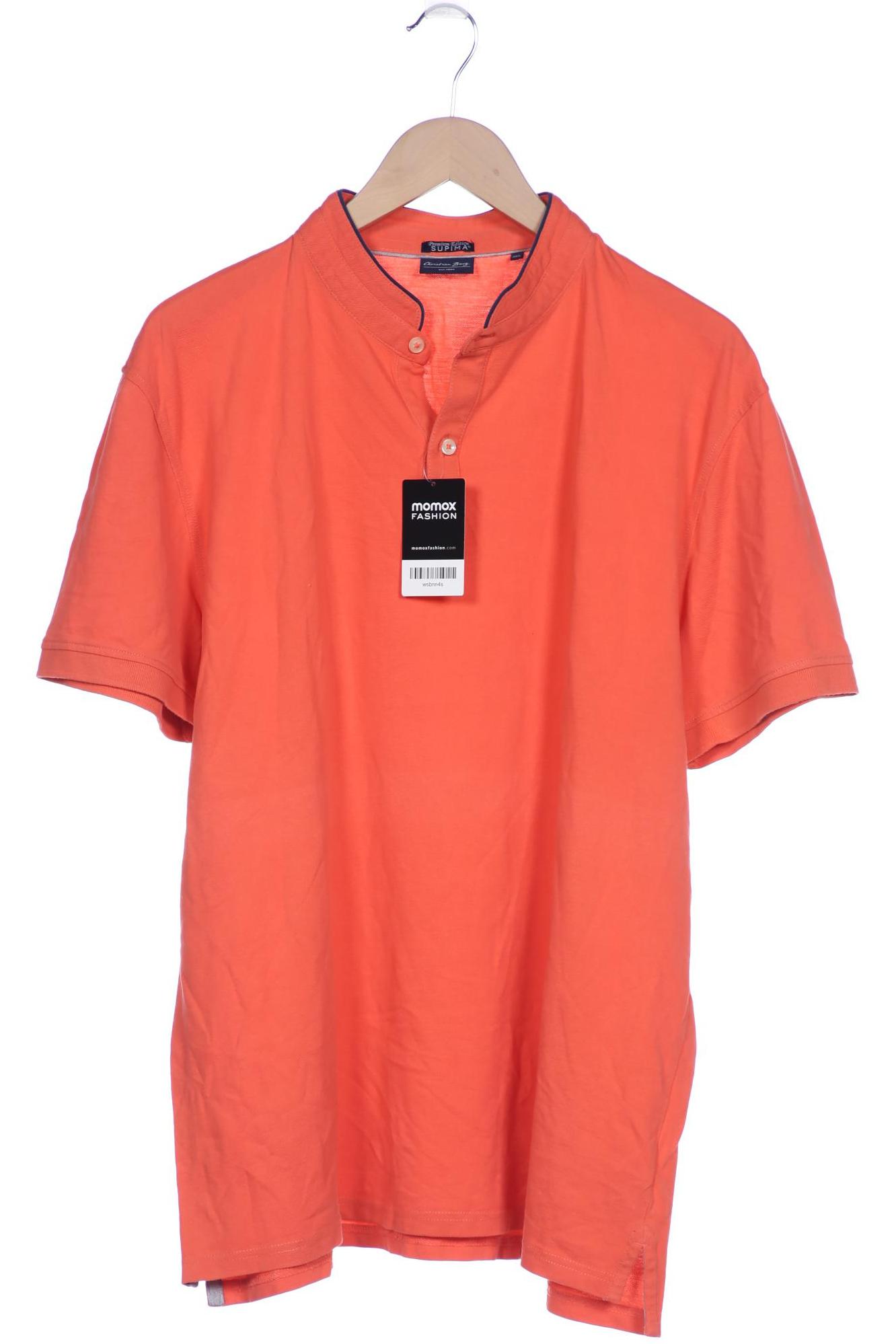 

Christian Berg Herren Poloshirt, orange, Gr. 58