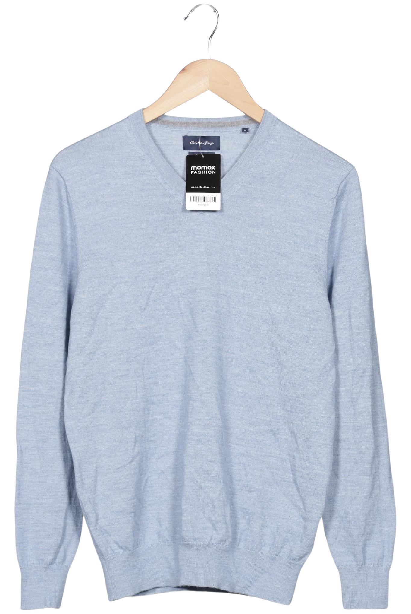 Thumbnail - Christian Berg Herren Pullover, hellblau, Gr. 48