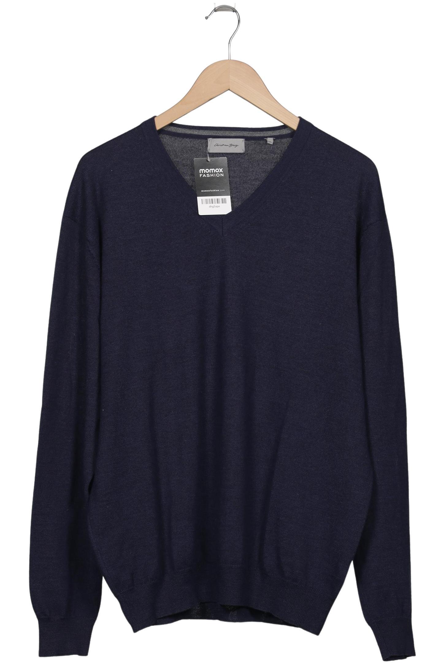 

Christian Berg Herren Pullover, marineblau, Gr. 58