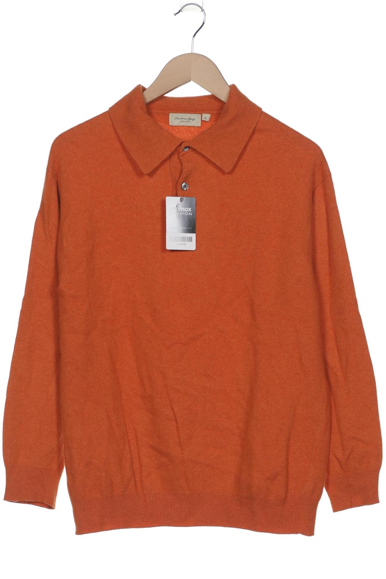 

Christian Berg Herren Pullover, orange, Gr. 54