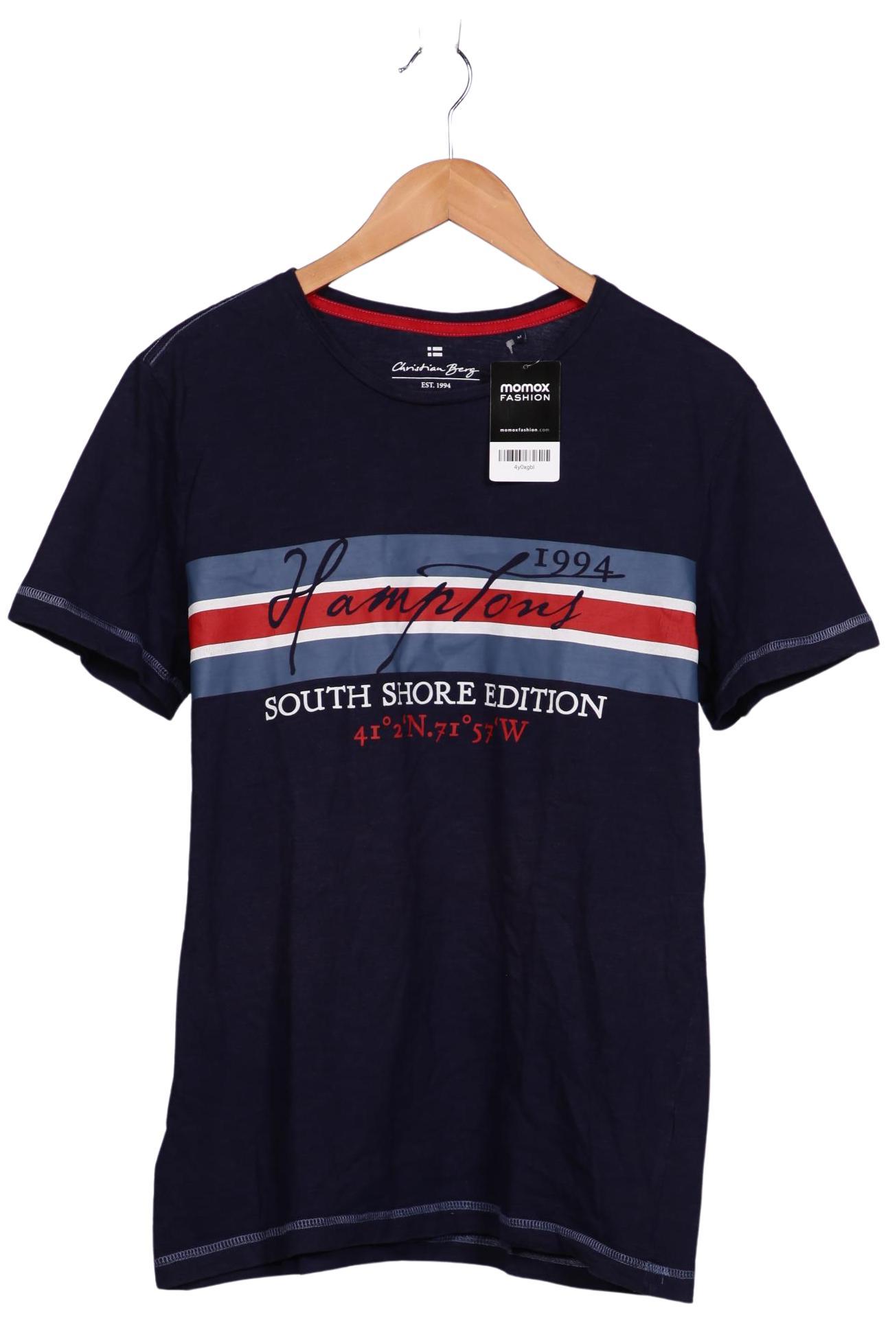 

Christian Berg Herren T-Shirt, marineblau, Gr. 48