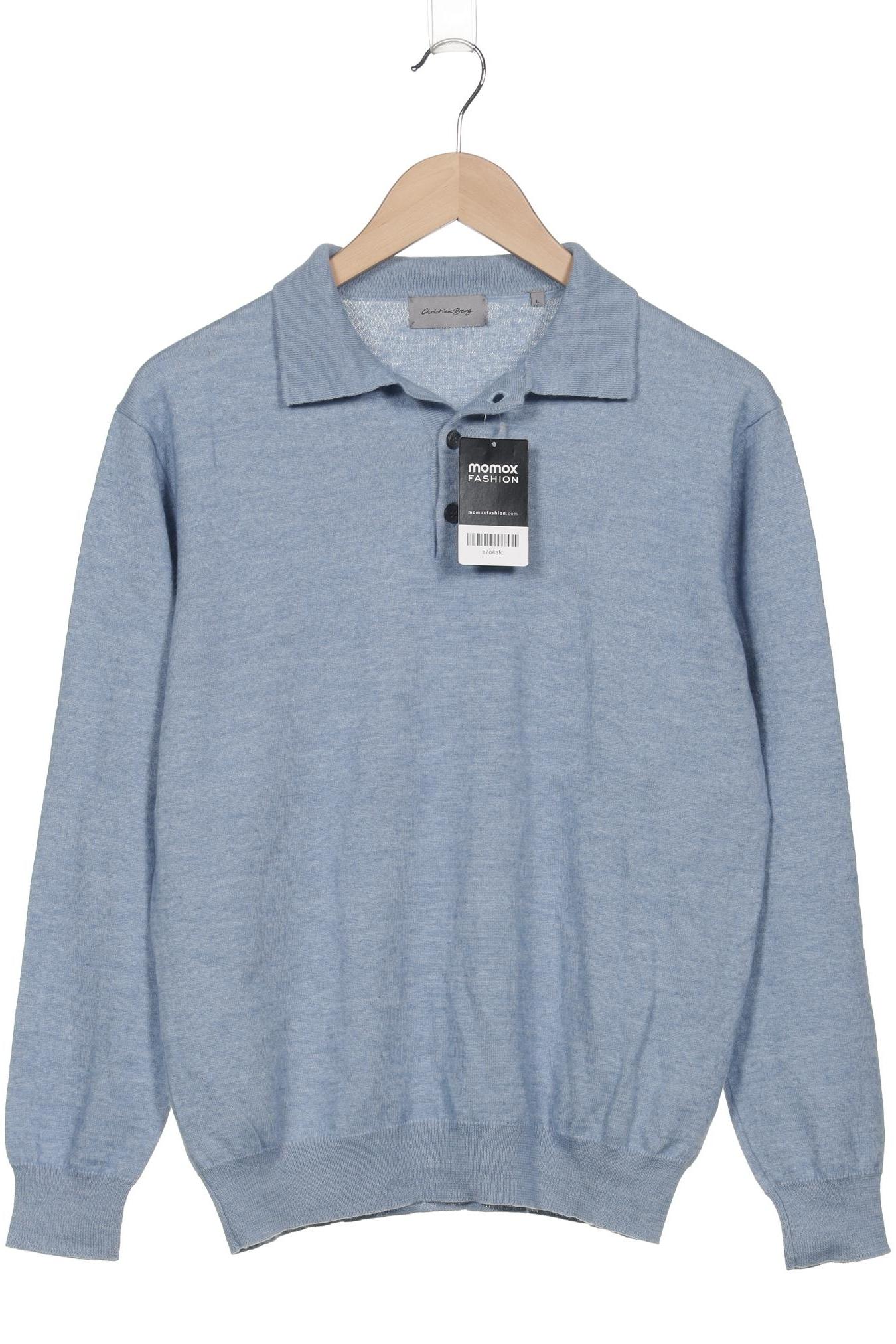 

Christian Berg Herren Pullover, blau, Gr. 52