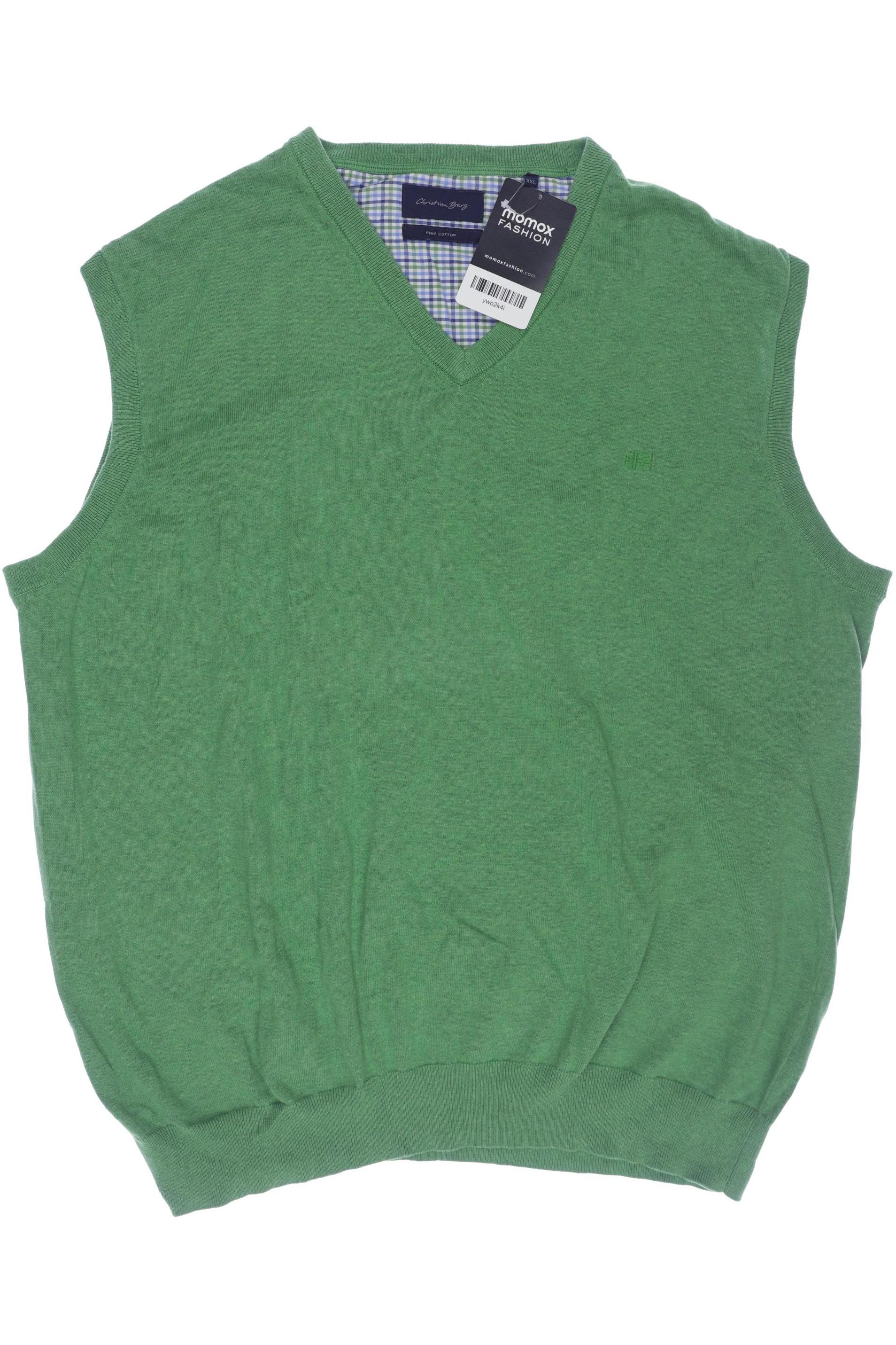 

Christian Berg Herren Pullover, grün, Gr. 56