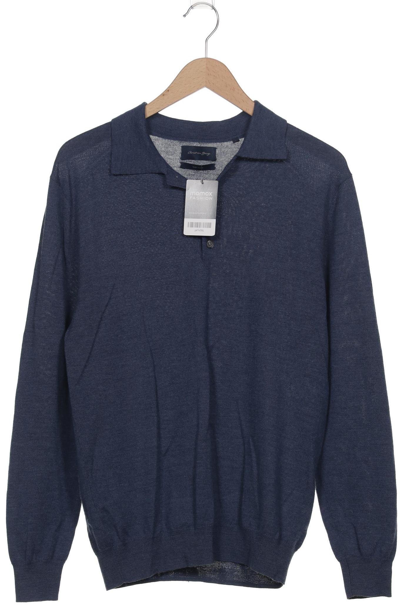 

Christian Berg Herren Pullover, blau, Gr. 52