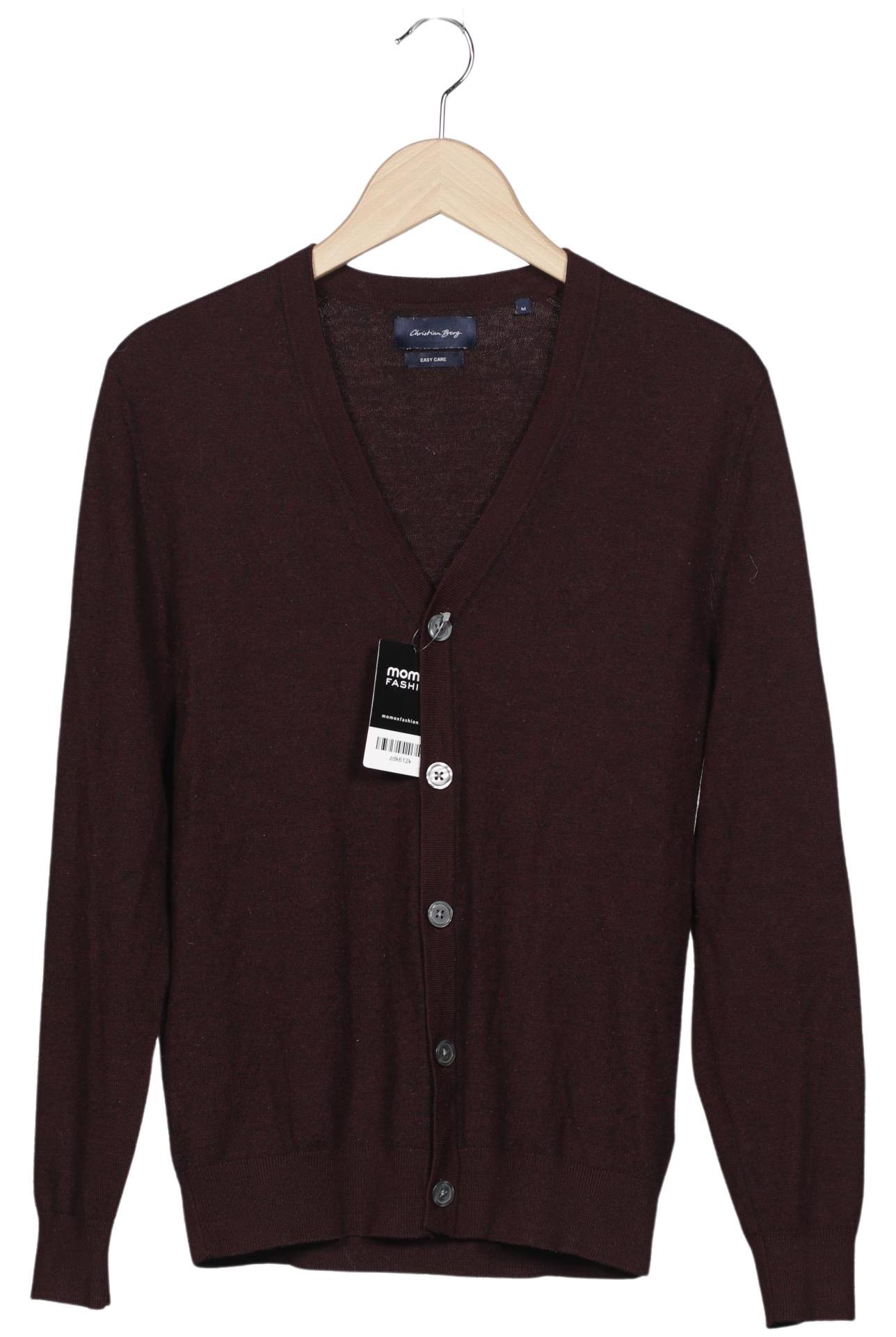 

Christian Berg Herren Strickjacke, bordeaux, Gr. 48