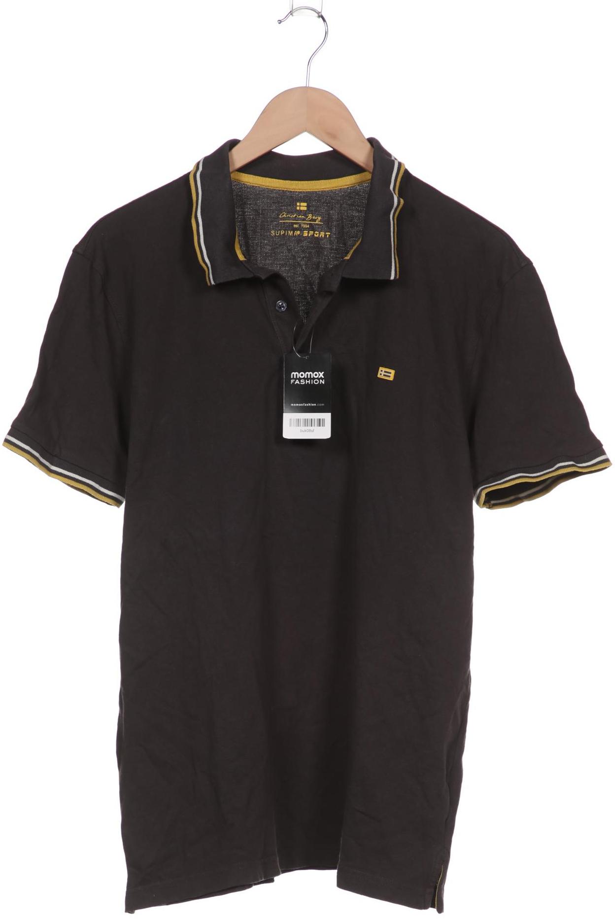 

Christian Berg Herren Poloshirt, grau, Gr. 54