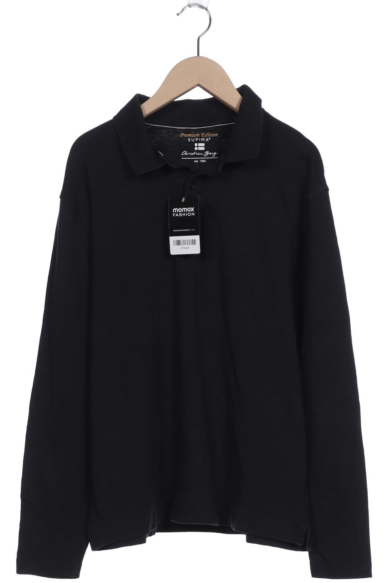 

Christian Berg Herren Poloshirt, schwarz, Gr. 52