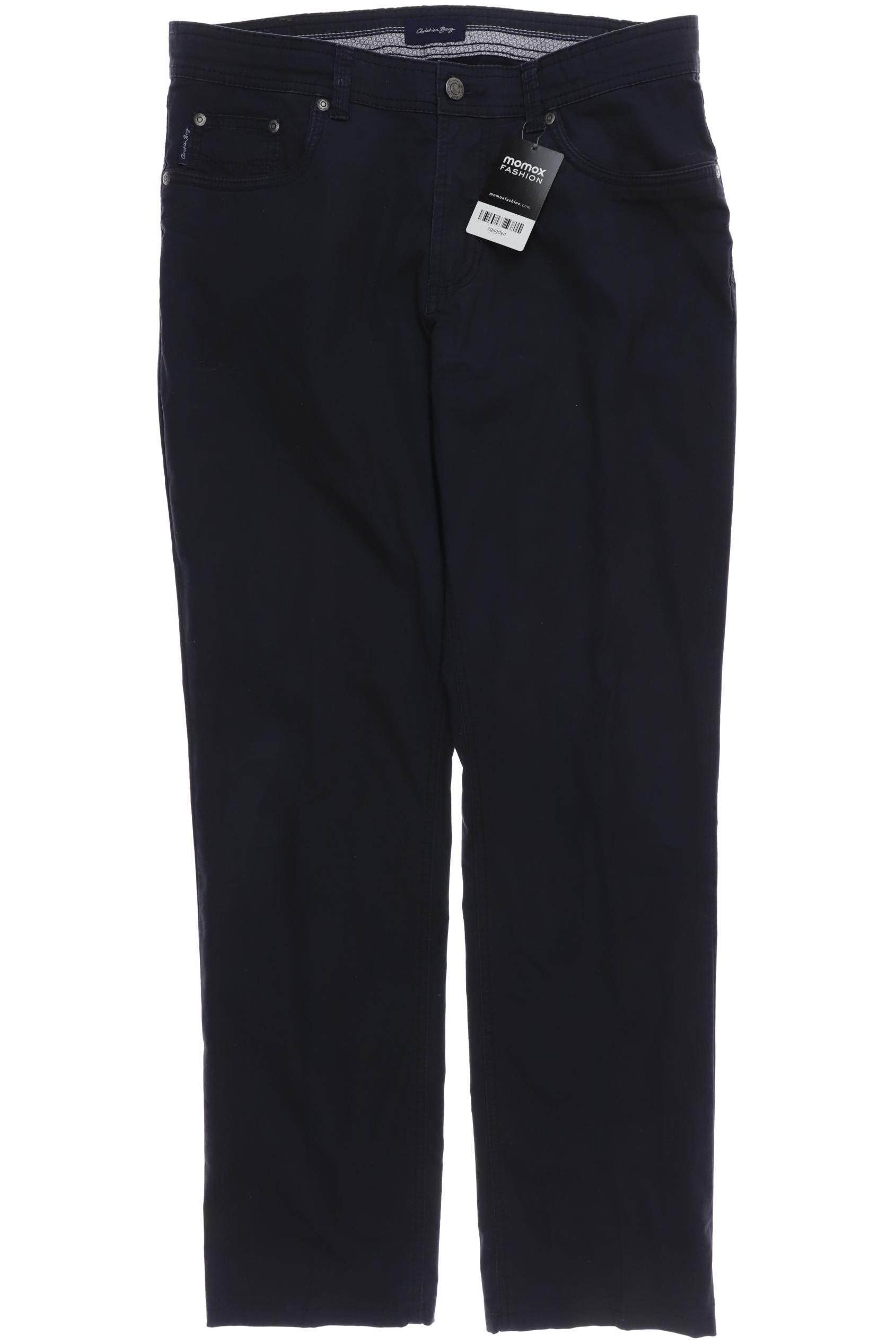 

Christian Berg Herren Stoffhose, marineblau