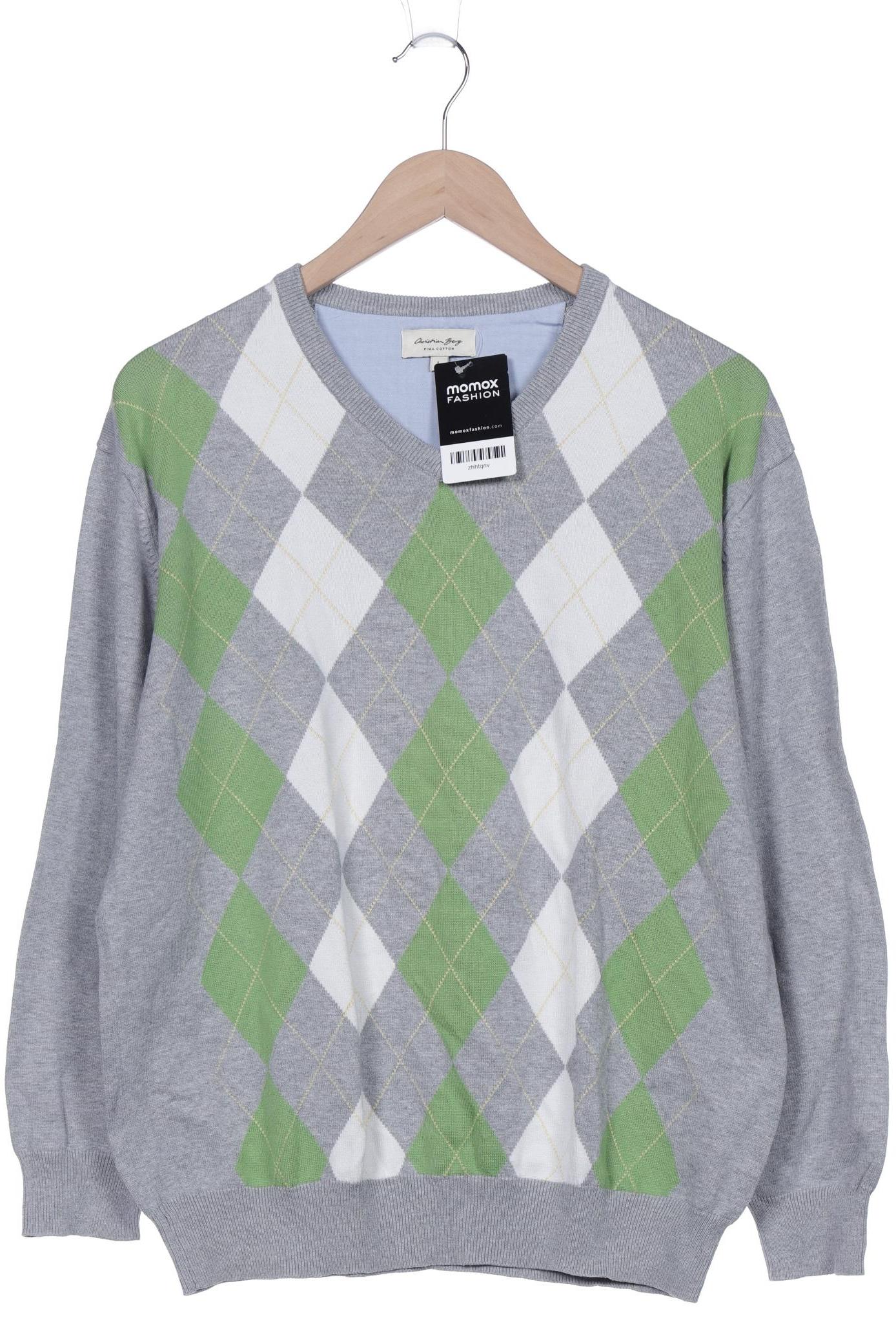 

Christian Berg Herren Pullover, grau, Gr. 52