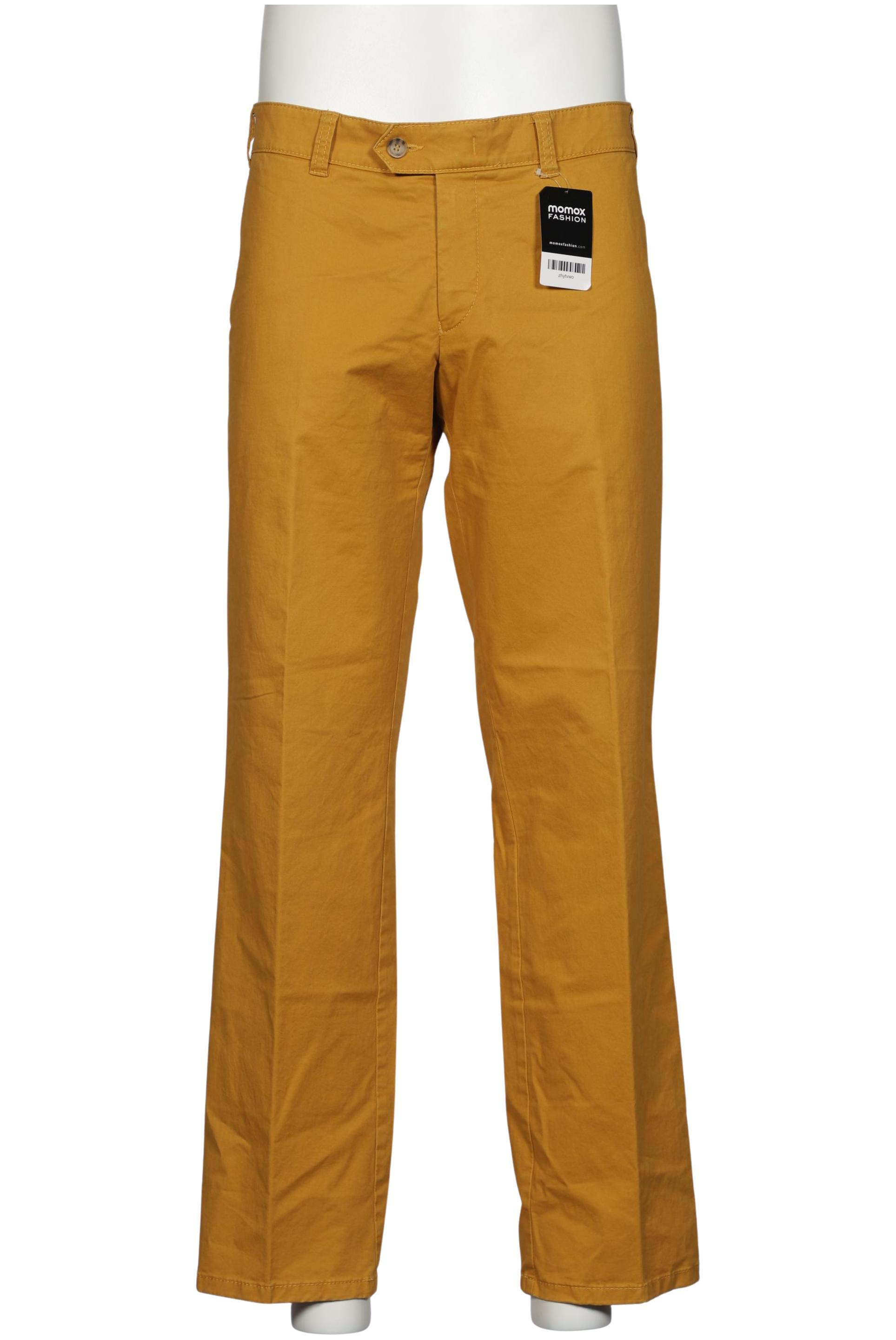 Thumbnail - Christian Berg Herren Stoffhose, gelb, Gr. 26