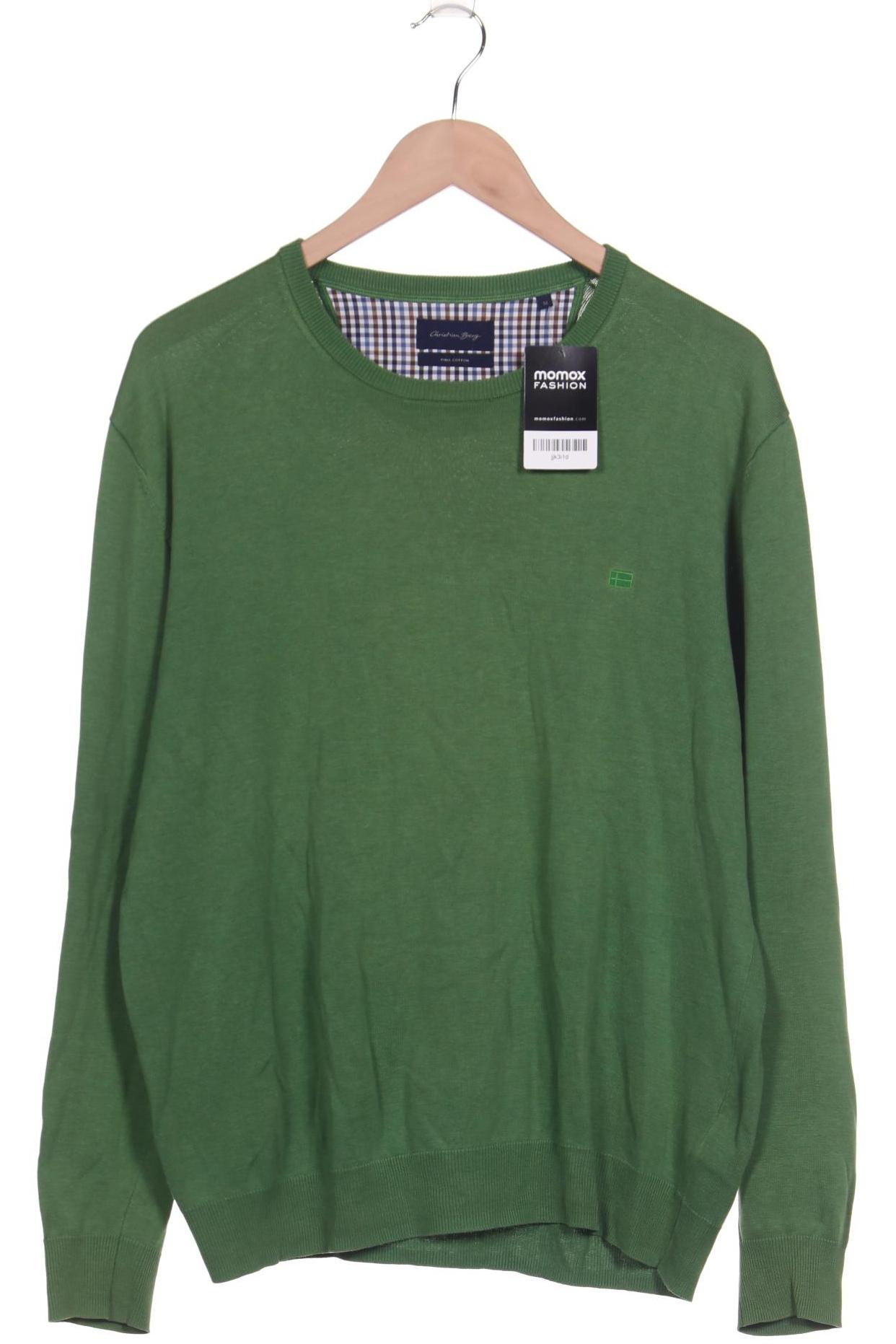 

Christian Berg Herren Pullover, grün, Gr. 48